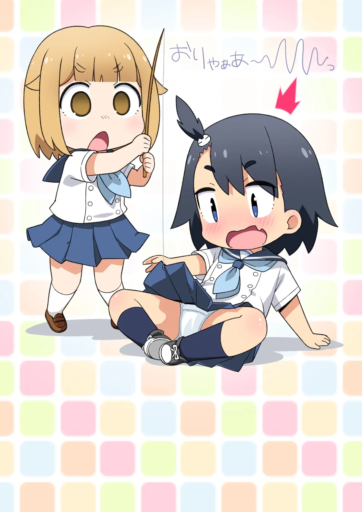 Natsumi To Hina No Ecchi Na Namahaishin Ganbaru Zo | 히나와 나츠미의 야한 생방송 열심히 하자