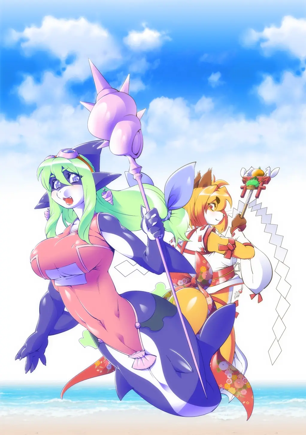 Mahou No Juujin Foxy Rena 2 - Kemono Of Magic - Foxy Rena 2