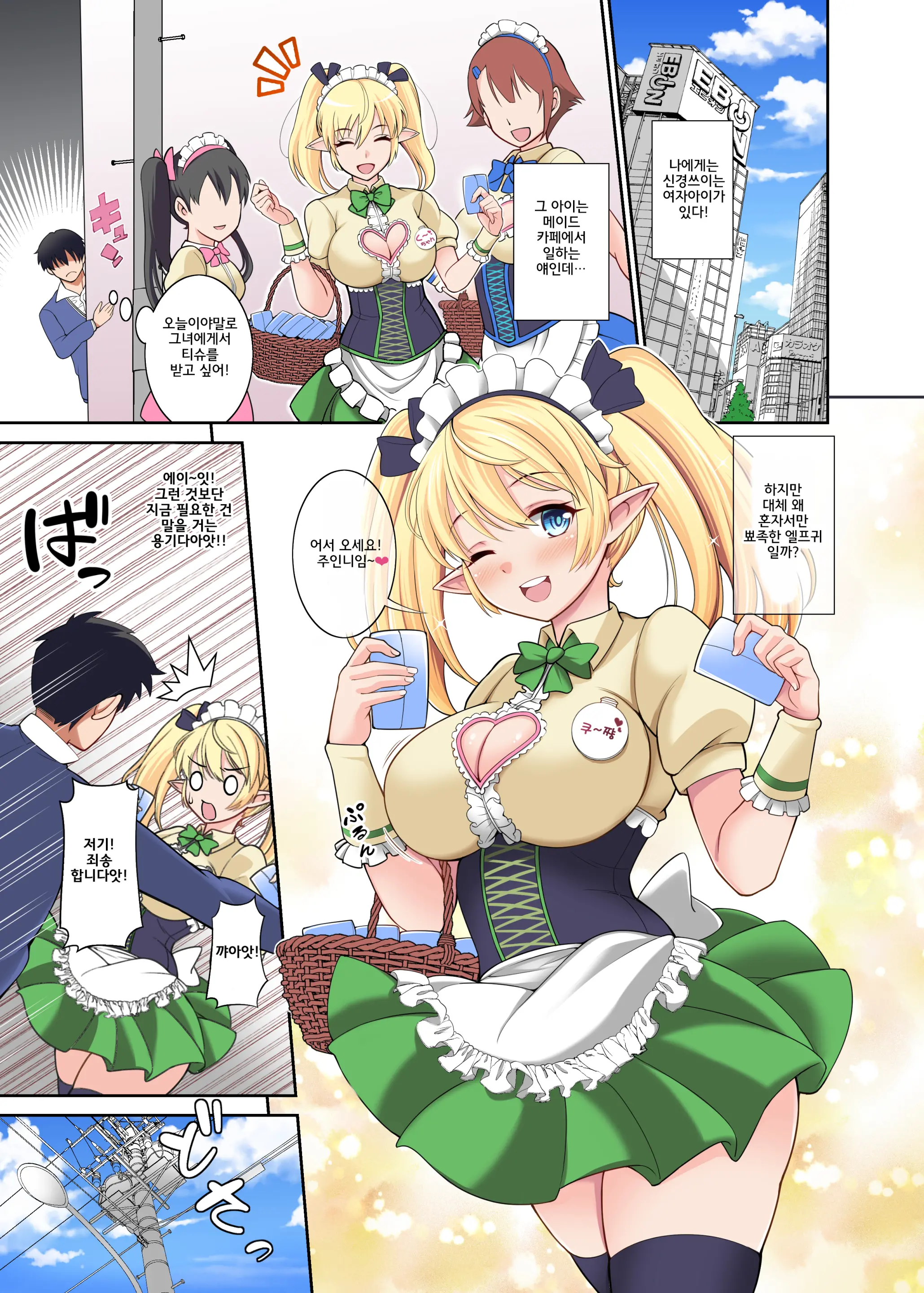 Akiba-Kei Maid Elf Nokuu-Chan | 아키바계 메이드 엘프의 쿠ㅡ짱