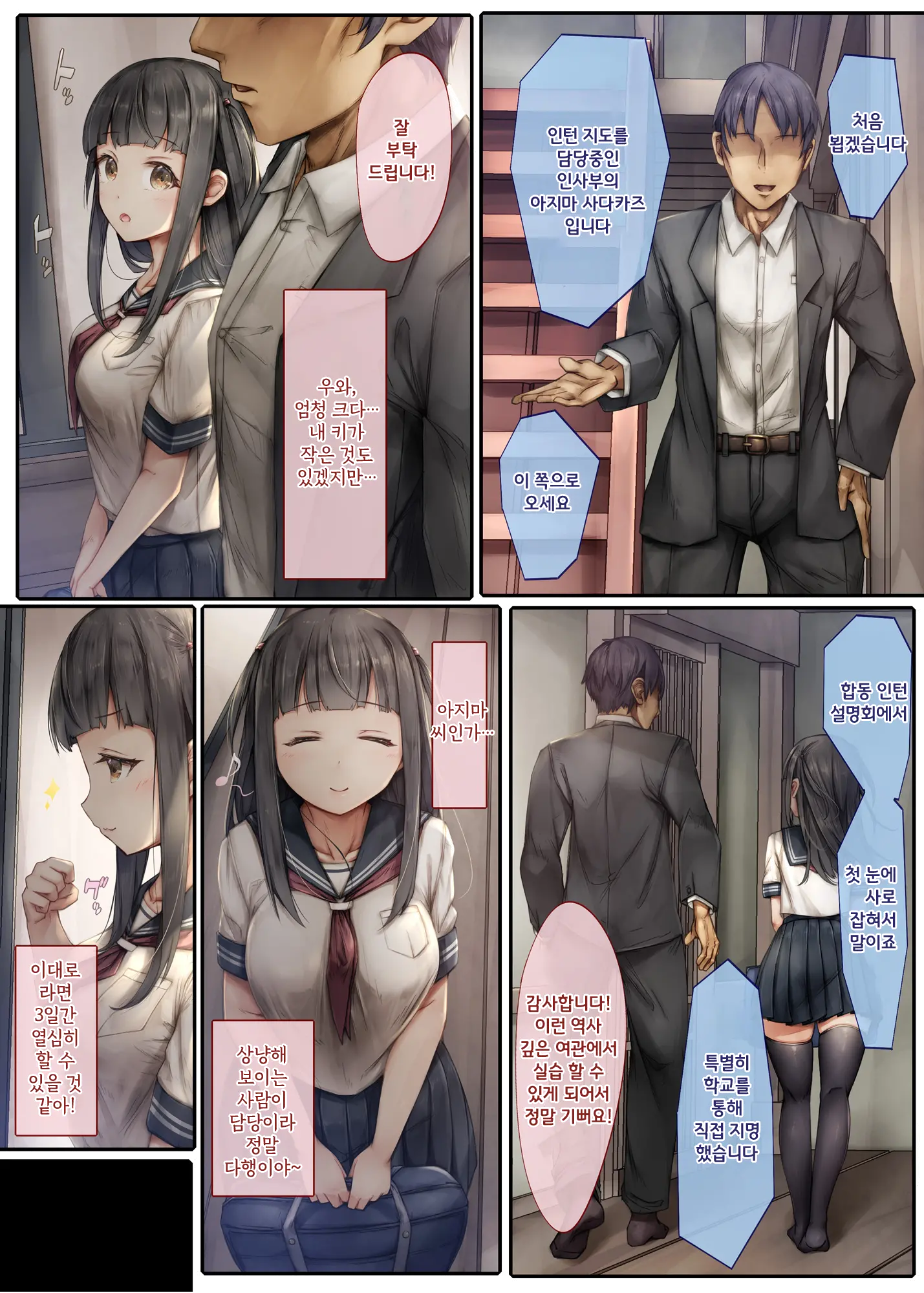 Kiyowa Na Kanojo Wa Aragaenai ~Intern Netorare Choukyou Jisshuu~