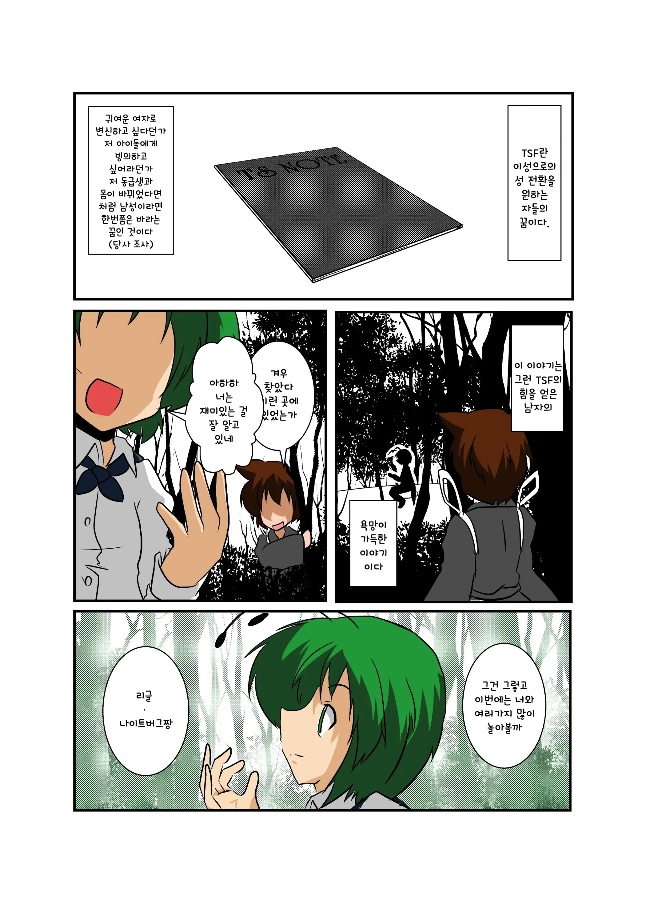 Touhou TS Monogatari ~Wriggle Hen~ | 동방 TS 이야기 ~리글편~