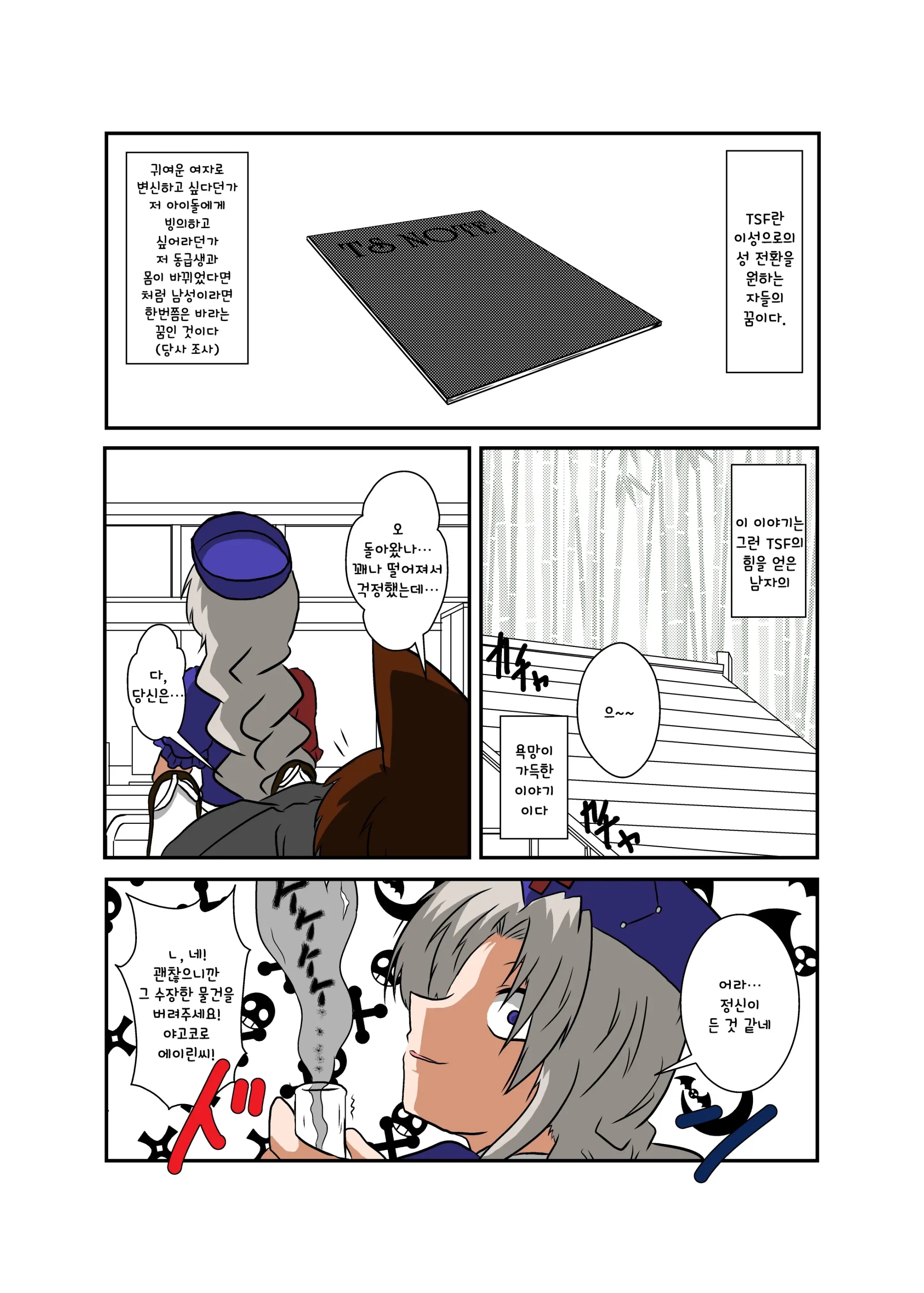 Touhou TS Monogatari ~Eirin Hen~ | 동방 TS 이야기 ~에이린편~