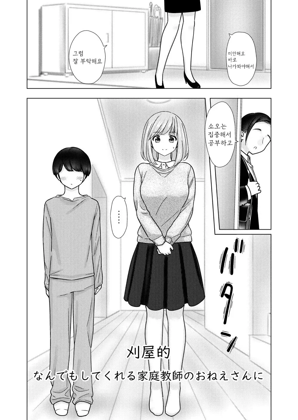 Kariya-Teki Nandemo Shite Kureru Katei Kyoushi No Onee-San Ni | 뭐든지 해주는 과외 선생님 누나에게