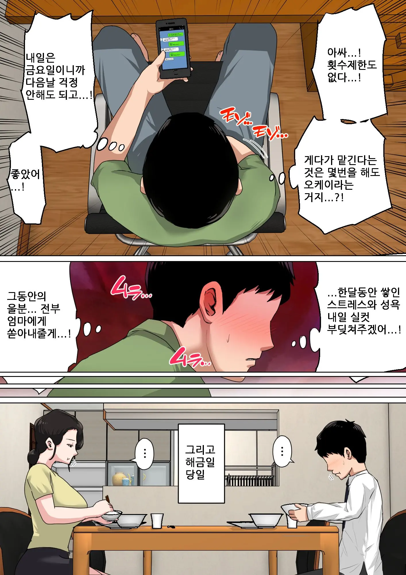Mainichi Okaa-San De Seiyoku Shori! 3 (Kari) | 매일 엄마로 성욕처리 3