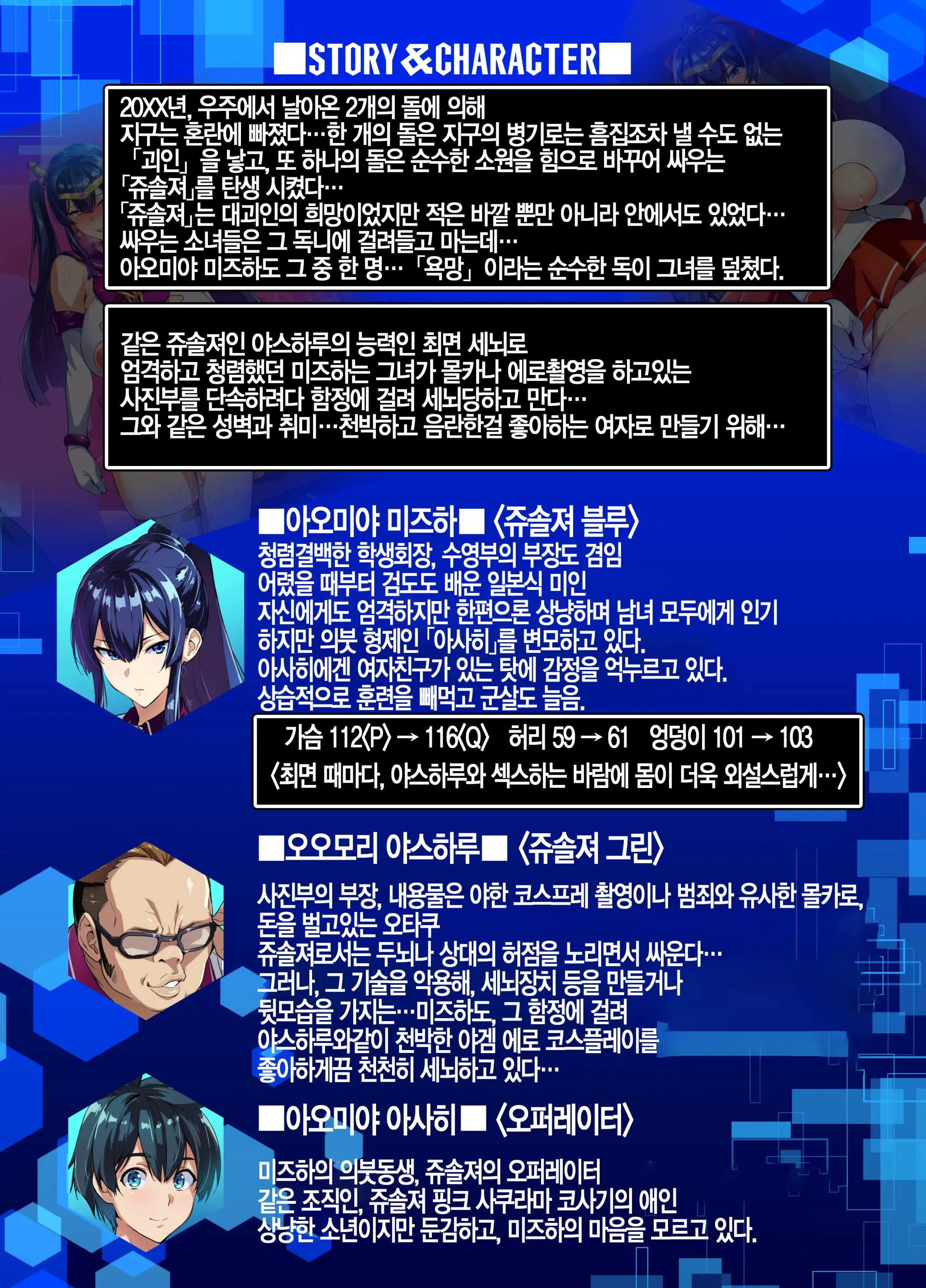 C100 Kaijoubon Blue No (Daraku Shita) Nichijou | 블루의 (타락한) 일상