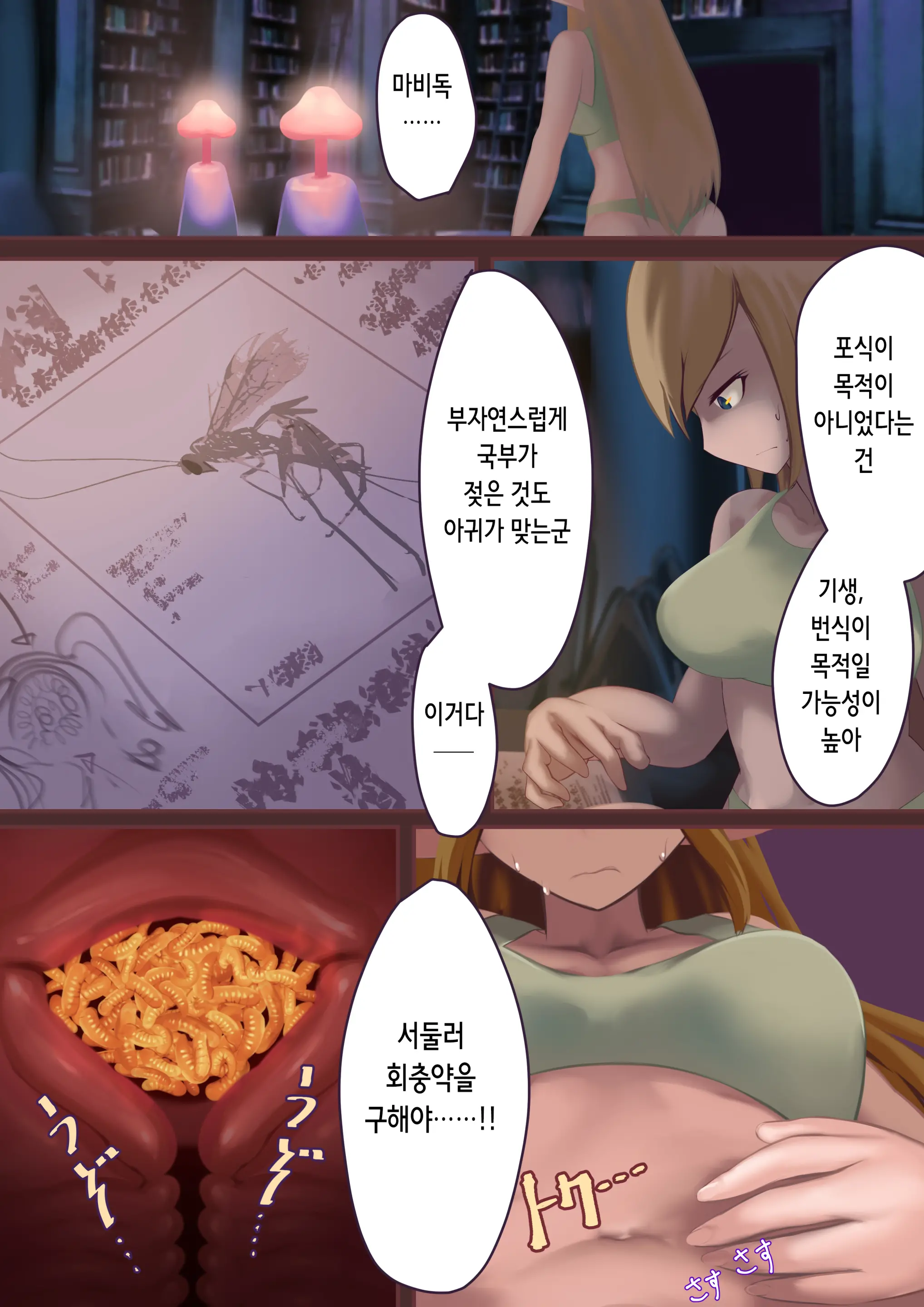 Ishukan Haibokutan ~Mushi Ni Makete Ninshin Shussan Suru Onnatachi~ | 이종간패배담 ~벌레에 져서 임신 출산하는 여자들~