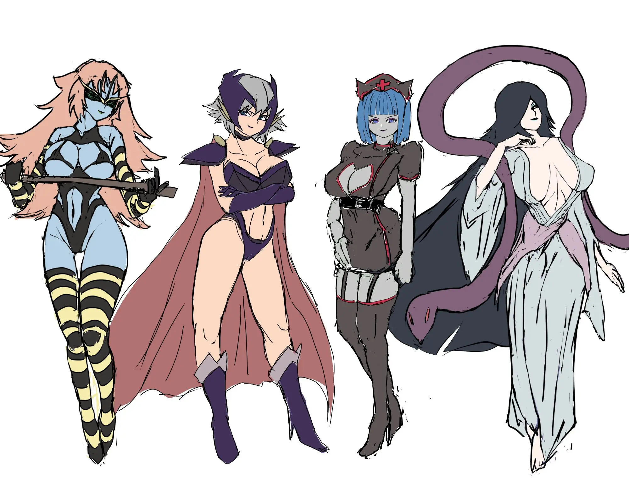 Aku No Onna Kanbu Ga Itonamu Harem M Seikan ~Blue O Madowasu Honey Trap~ | 악의 여간부가 운영하는 하렘 M성감 ~블루를 현혹시키는 허니 트랩~