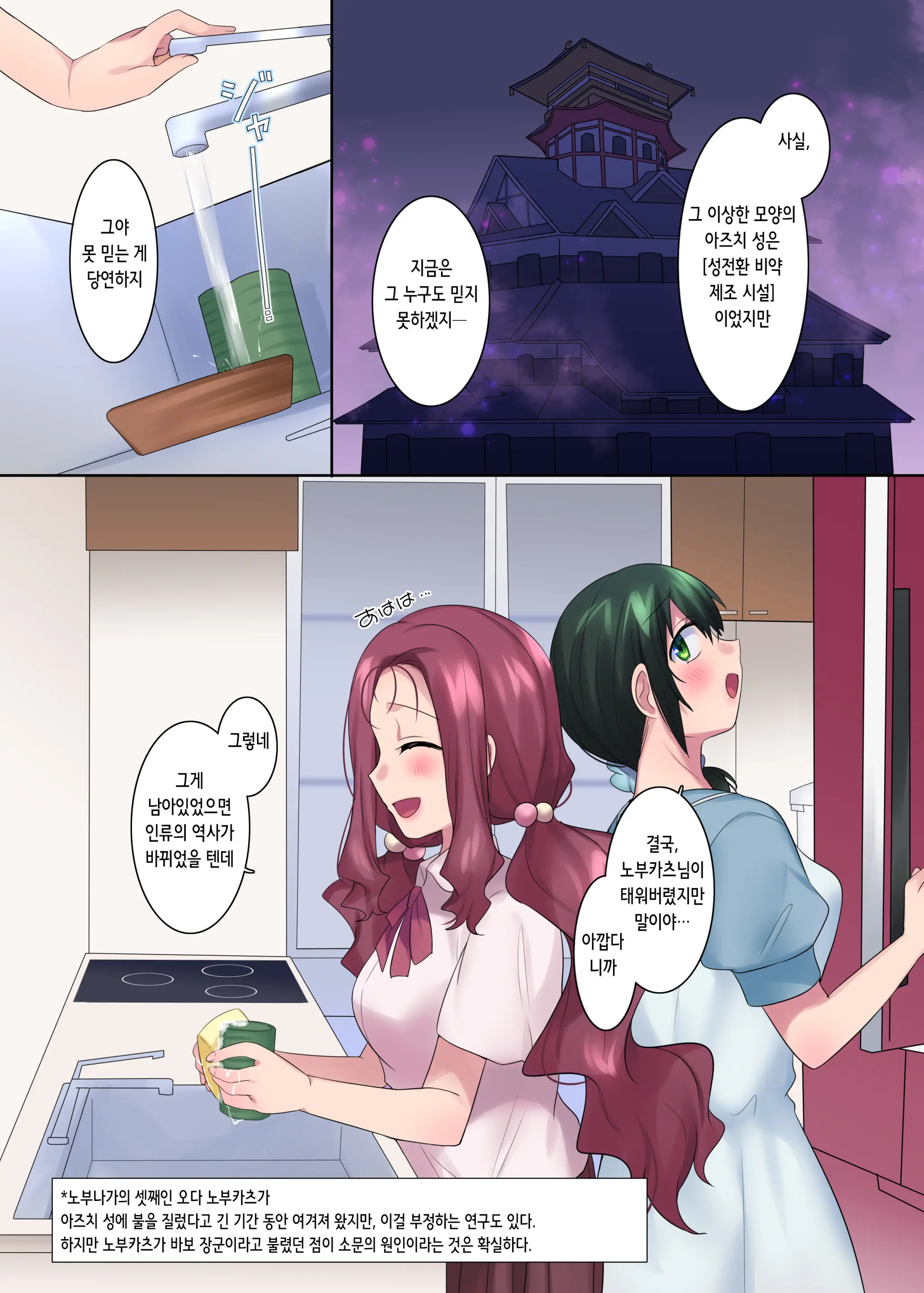 Honnoji No Seihen ~Onna Ni Sareta Nobunaga~ | 혼노지의 성변TS ~여자가 된 노부나가~