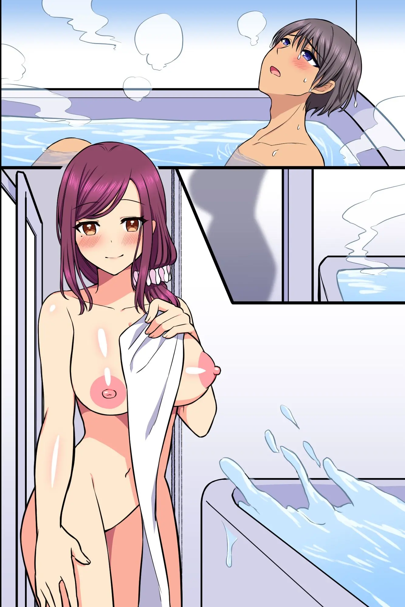 Kuzure Satta Nichijo ~ Kawatte Shimatta Bakunyuu Haha To Hajimetedatta Kyonyuu Imouto Ni Kongan Sarete Sex Shite Nakadashi Shite ~ | 무너져버린 일상 ~변해버린 폭유엄마와 처음이었던 거유 여동생이 섹스를 간청~