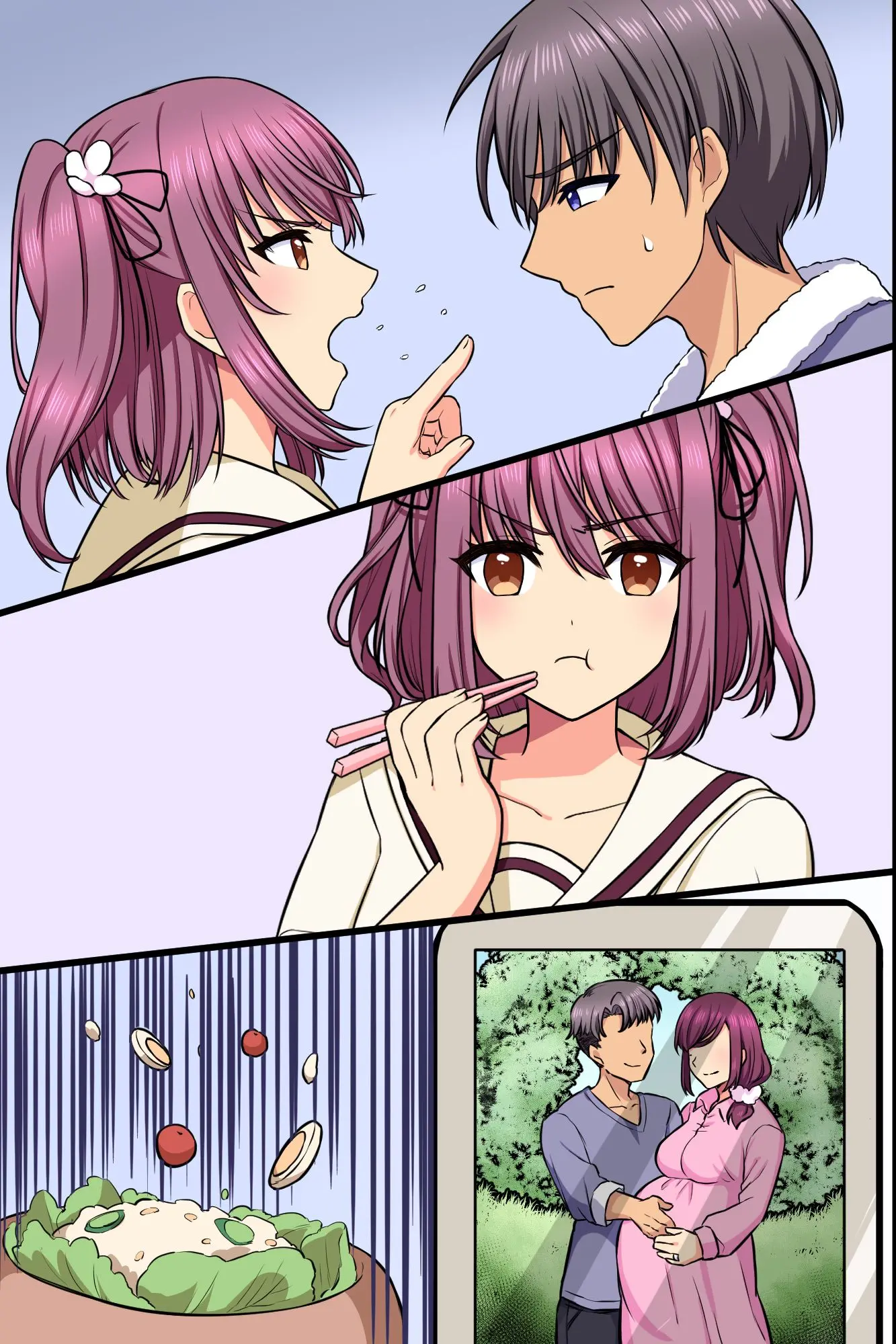 Kuzure Satta Nichijo ~ Kawatte Shimatta Bakunyuu Haha To Hajimetedatta Kyonyuu Imouto Ni Kongan Sarete Sex Shite Nakadashi Shite ~ | 무너져버린 일상 ~변해버린 폭유엄마와 처음이었던 거유 여동생이 섹스를 간청~