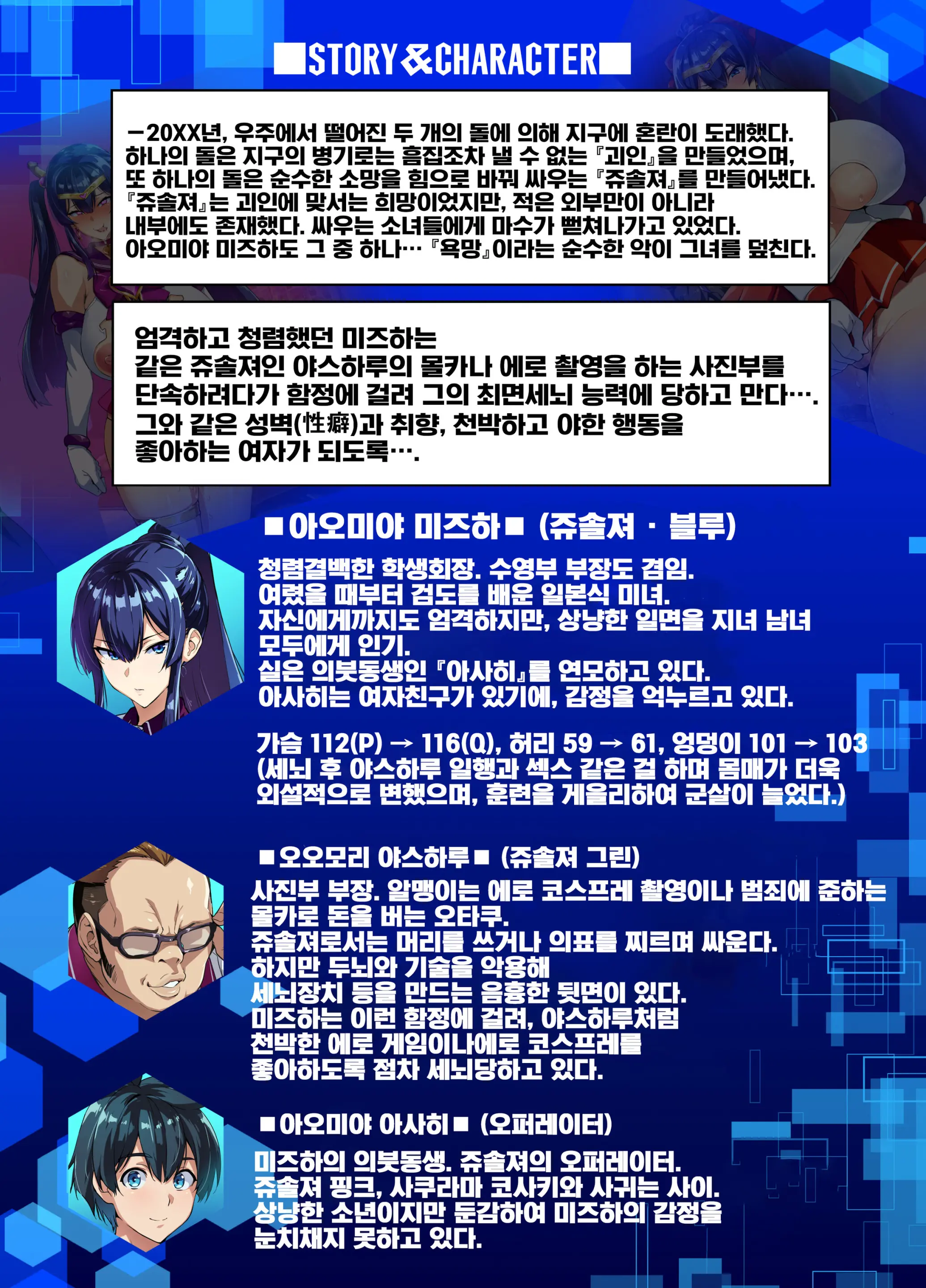 C100 Kaijoubon Blue No (Daraku Shita) Nichijou | C100 회장본 블루의 (타락한) 일상