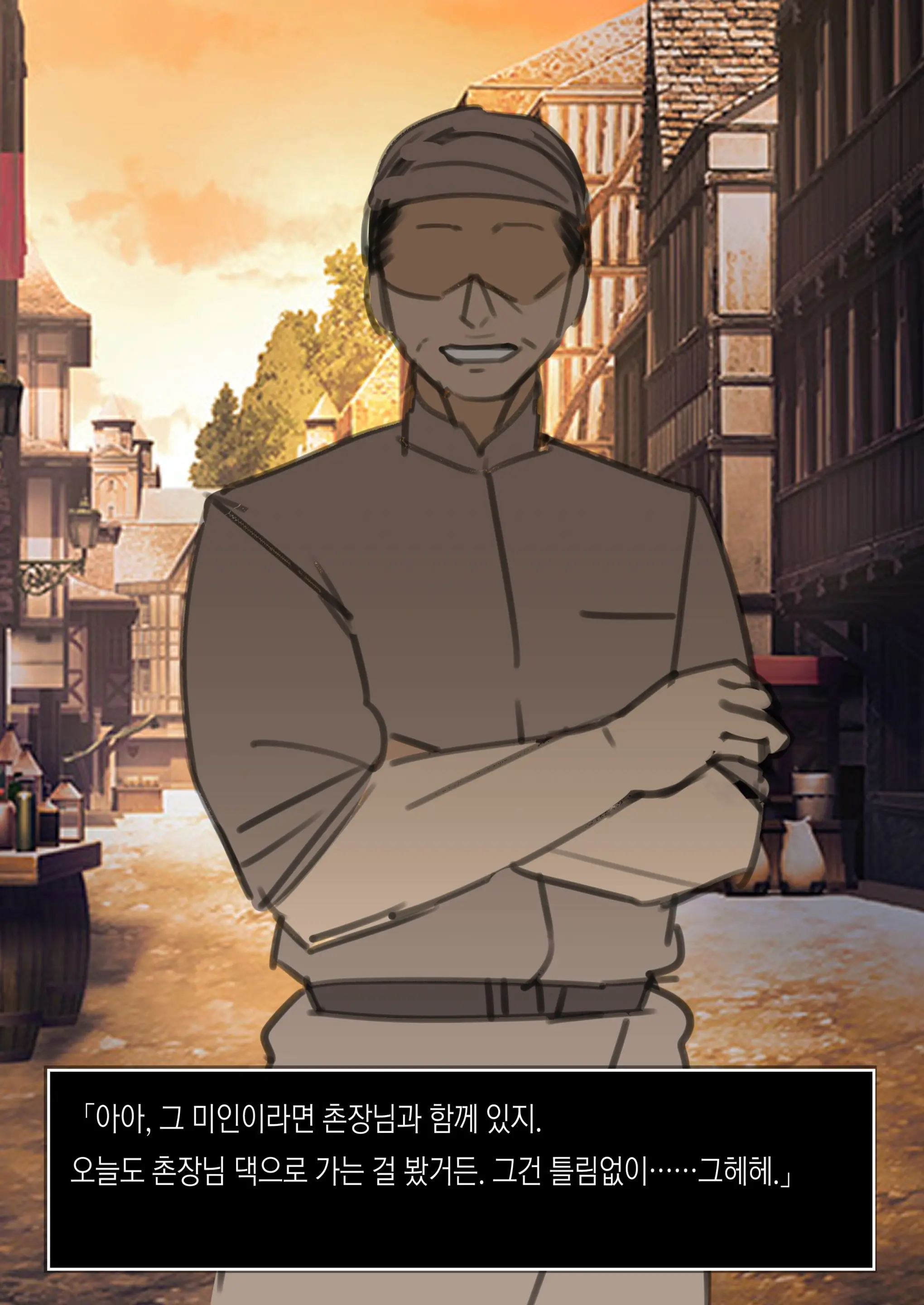 Shujinkou Ga Bouken Shite Iru Aida Ni Saisho No Mura De Netorarete Iru Mama No Ero RPG Mousou E | 주인공이 모험을 떠난 동안 시작 마을에서 네토라레 당하고 있는 엄마의 음란 RPG 망상 그림