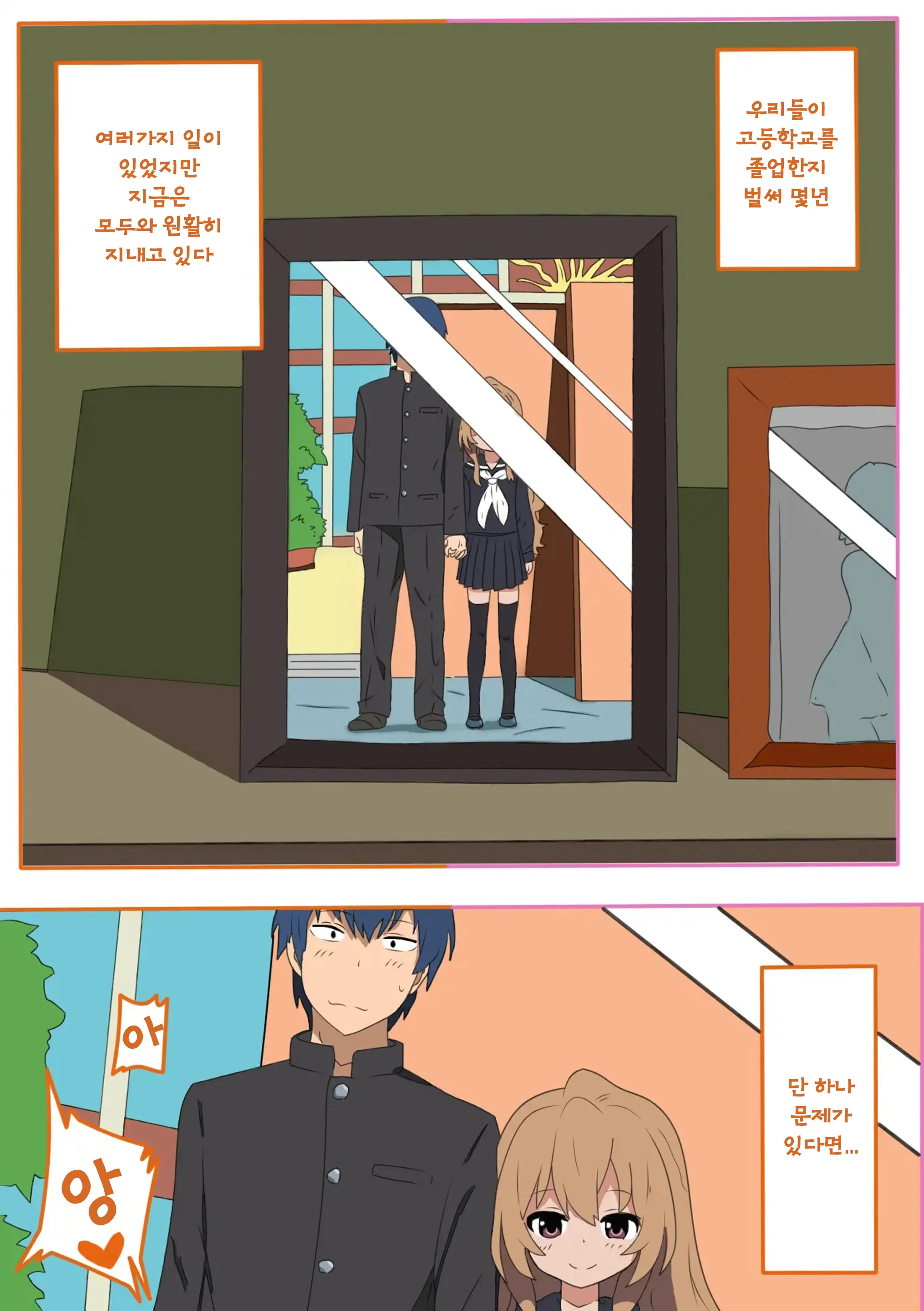 Toradora! No Erohon | 토라도라! 야한책 (Decensored)