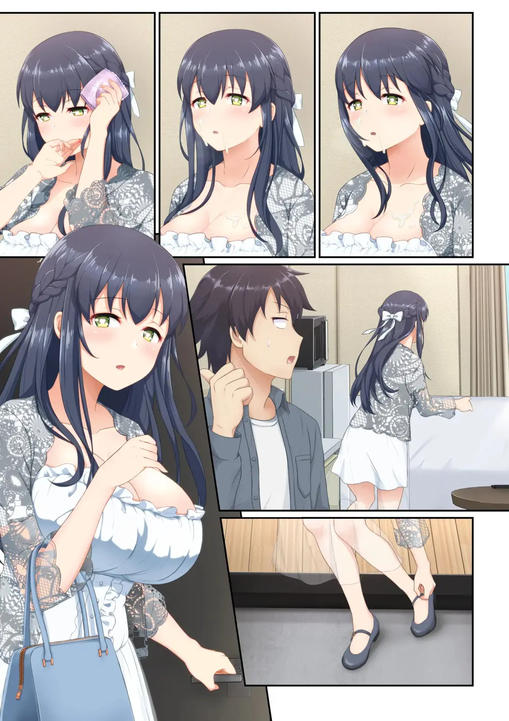 Woman Eats ~Yume No Bishoujo Takuhai Appli~ Woman Eats ~꿈의 미소녀 배달 어플~