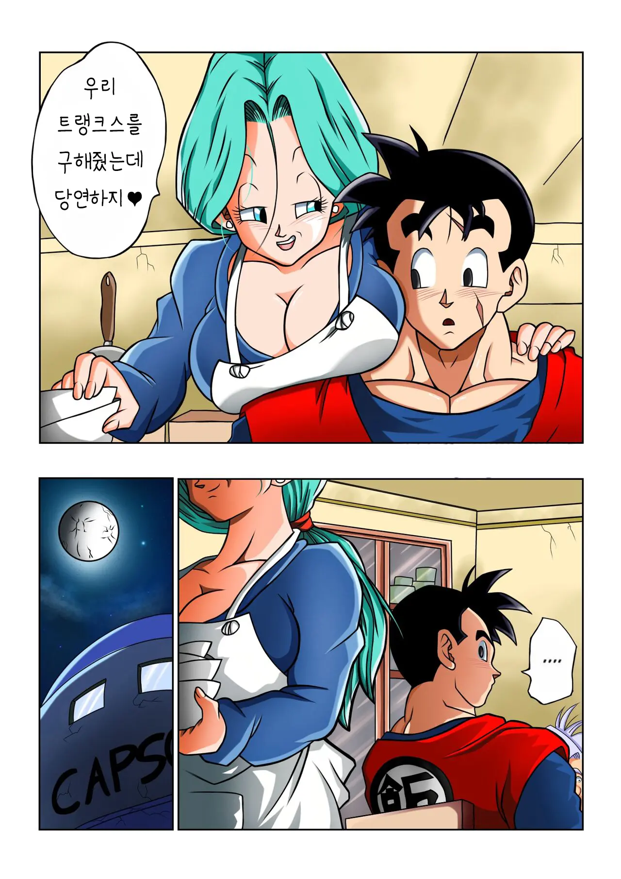 Lost Of Sex In This Future! - BULMA And GOHAN