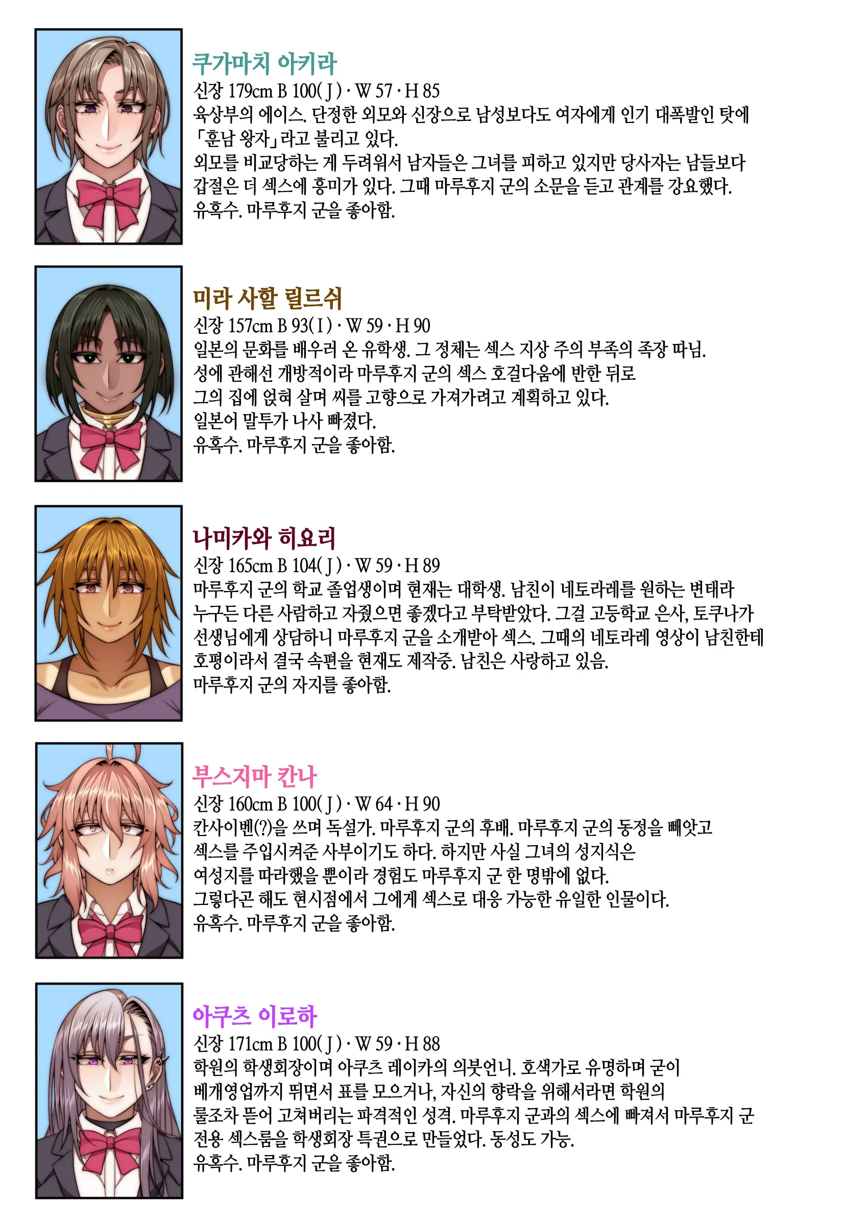 Tsugou No Ii Mesu-Tachi | 만만한 암컷들