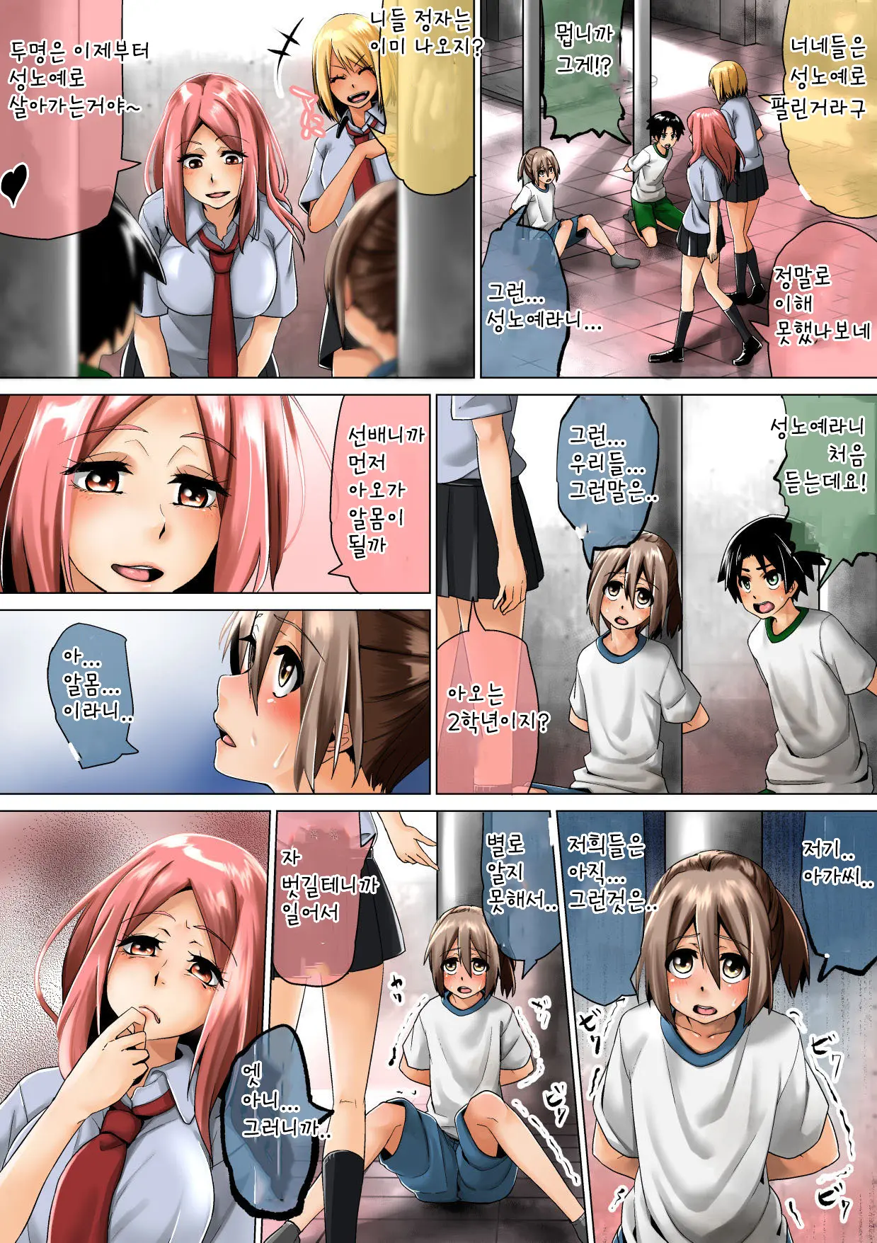 Joshikousei Ga Danshi O Seidorei To Shite Kau | 여자 고등학생이 남자를 성노예로 사는 이야기