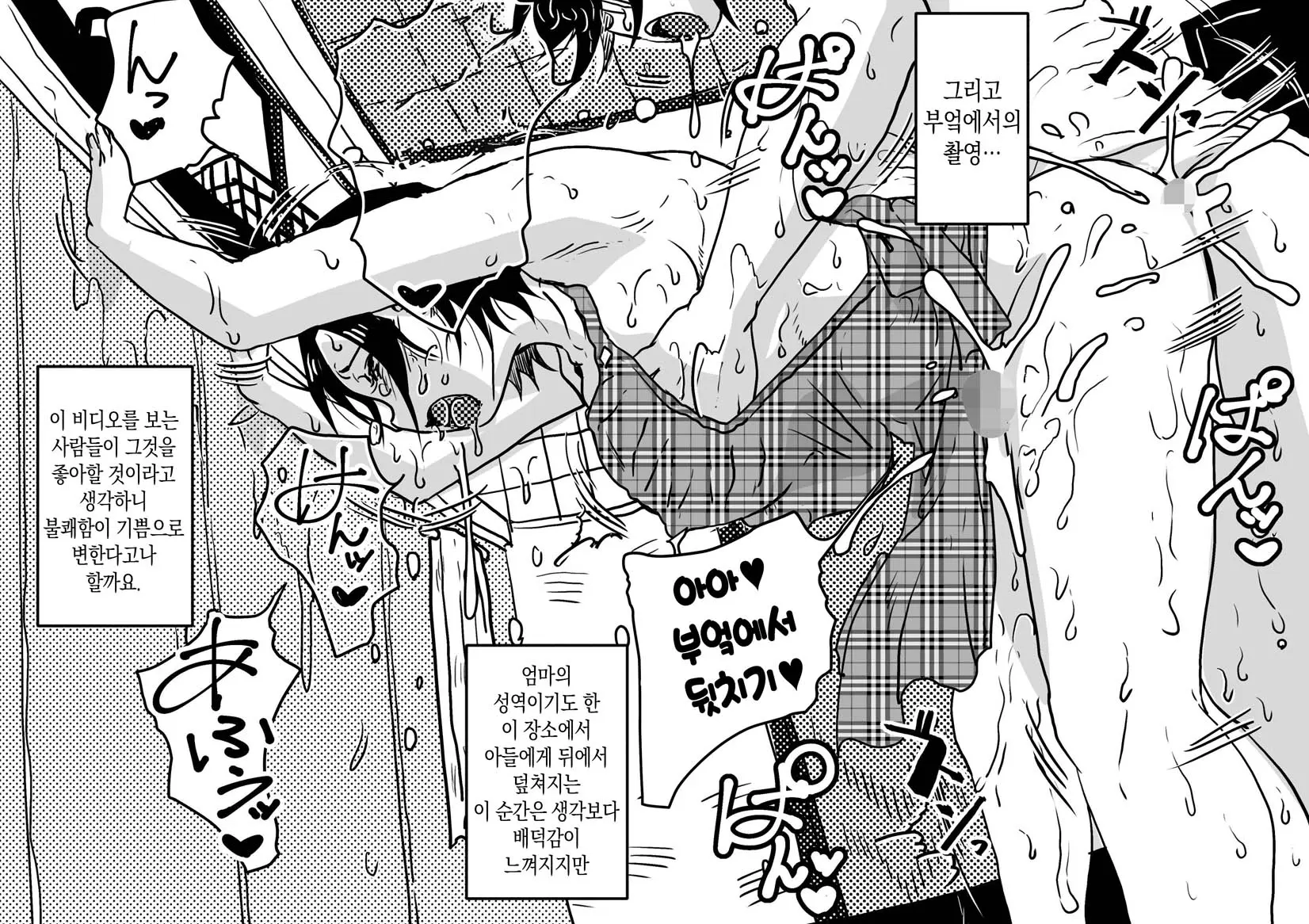 Hajimete No AV Ninkatsu Rei No "Ano Okaa-San" Ga Musuko No Adult Video De Nakadashi Sarete Ninshin Saserarete Shimau Hanashi. | 첫AV 임신활동 '그 엄마'가 아들의 성인비디오에서 질내사정당해 임신해버리는 이야기