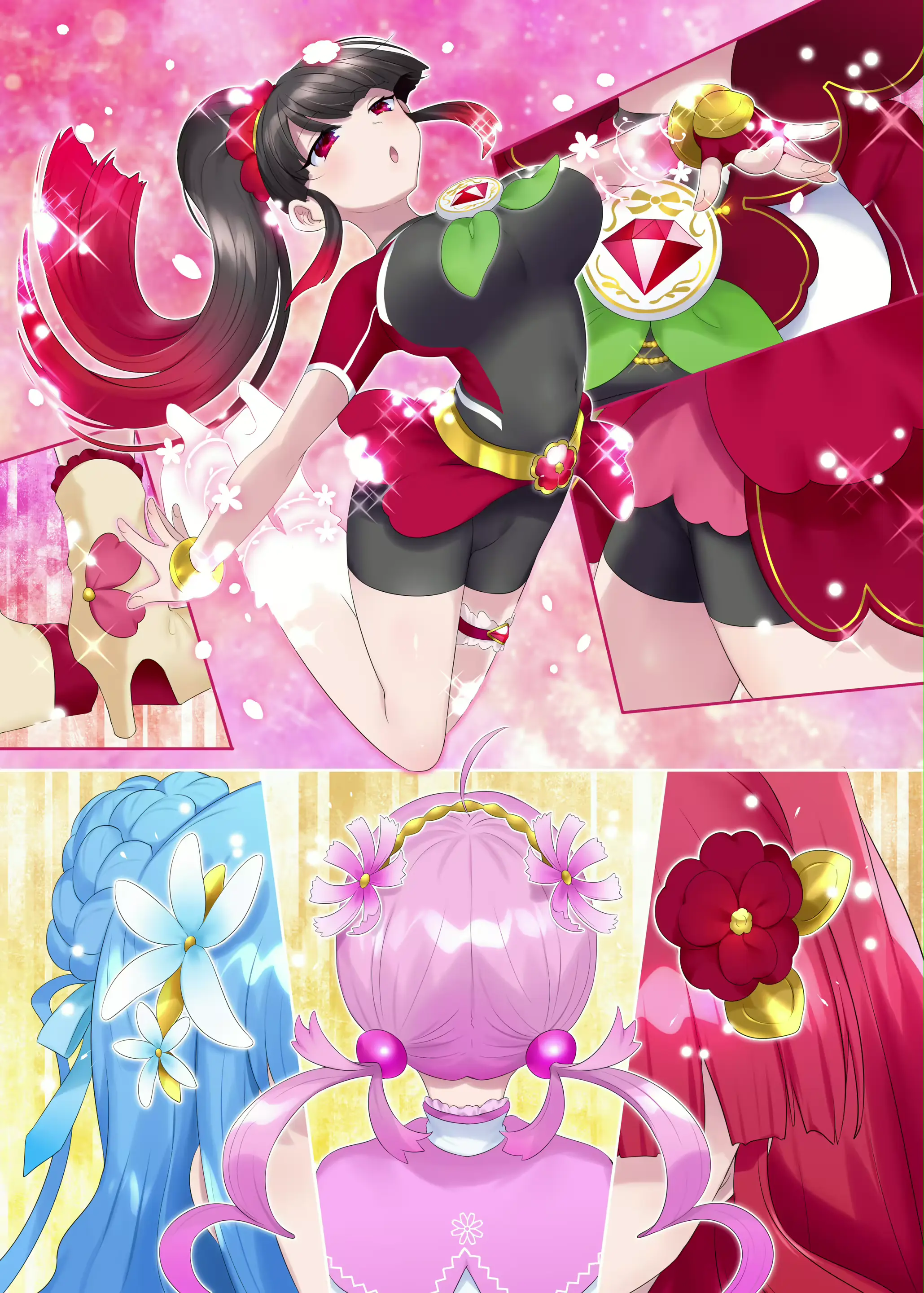Mugen Seiki EX-Phantom Season 1 ~Karada O Da Tosareru Ruriiro No Mahou Shoujo~