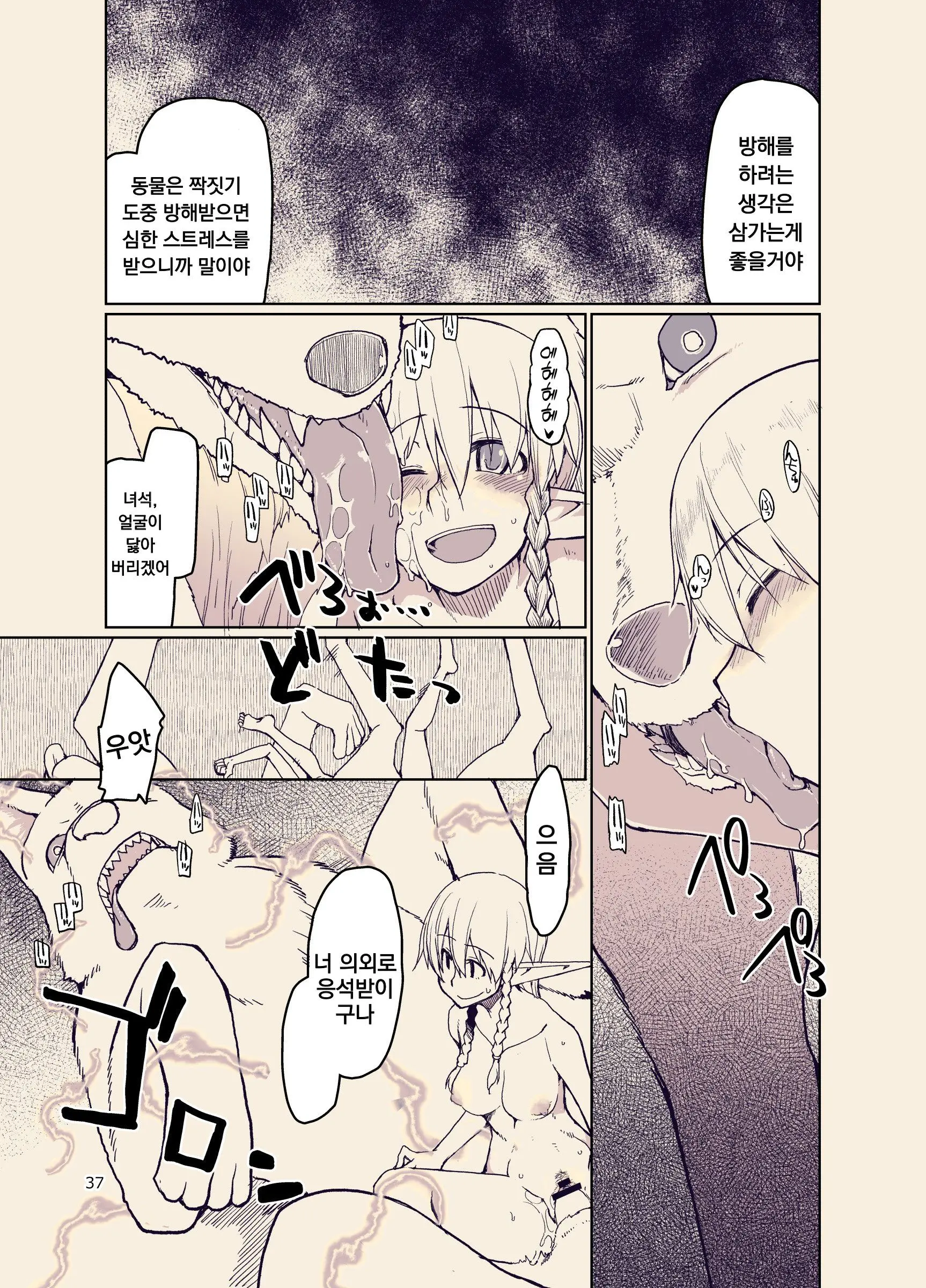 Dosukebe Elf No Ishukan Nikki 9 | 호색한 엘프의 이종간일기 9