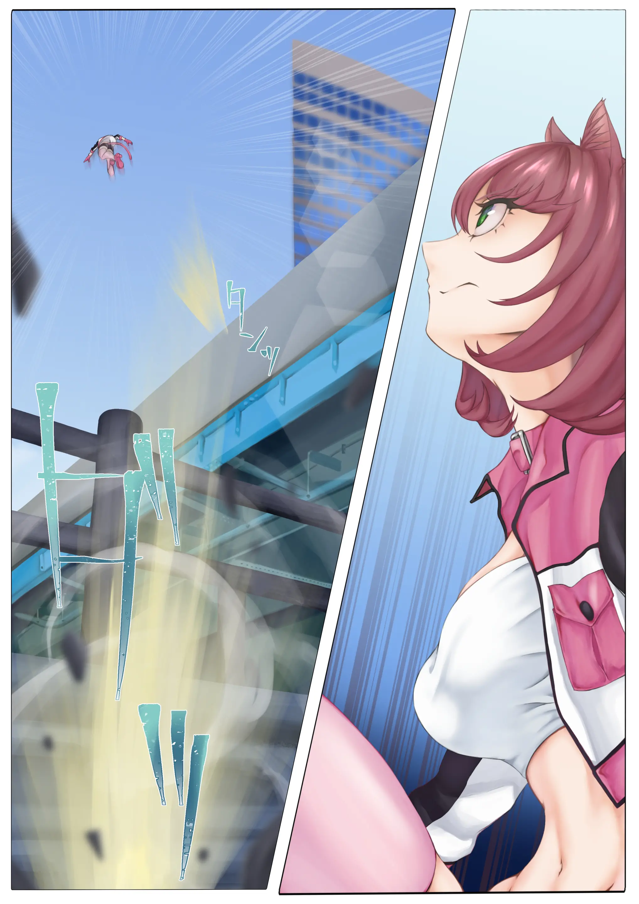 Nekomimi Henshin Heroine Shisshin Haiboku Ryoujoku 2 | 네코미미 변신히로인 실신 패배 능욕 2