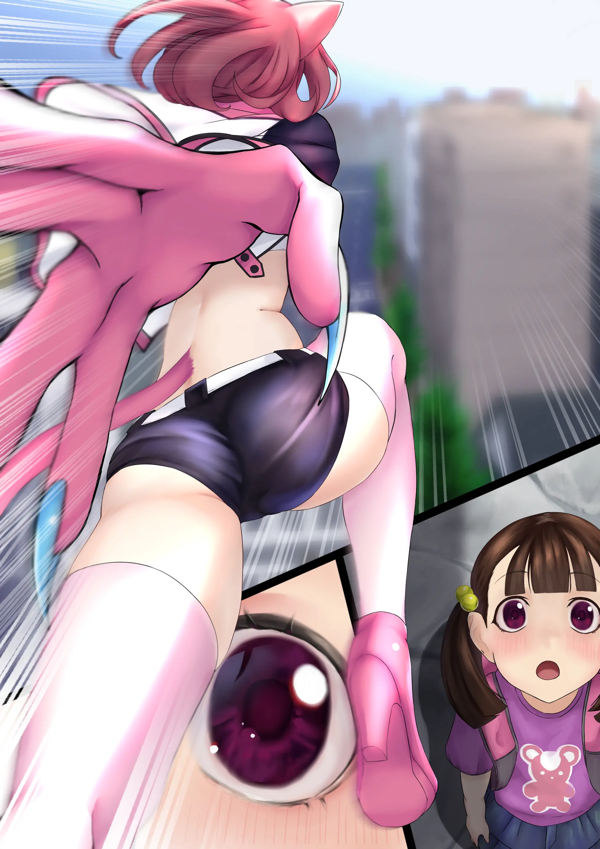 Nekomimi Henshin Heroine Shisshin Haiboku Ryoujoku 2 | 네코미미 변신히로인 실신 패배 능욕 2