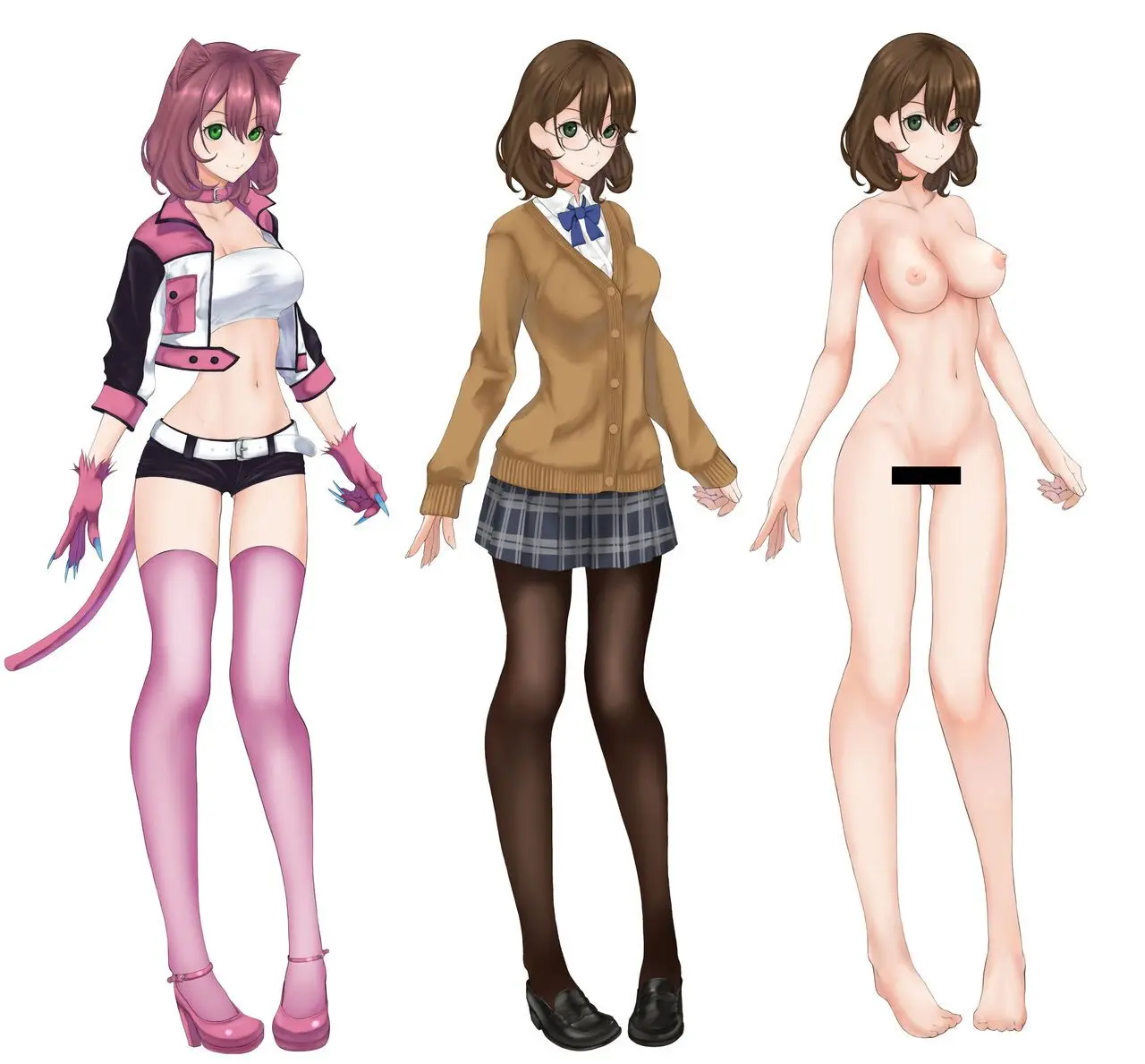 Nekomimi Henshin Heroine Shisshin Haiboku Ryoujoku 2 | 네코미미 변신히로인 실신 패배 능욕 2