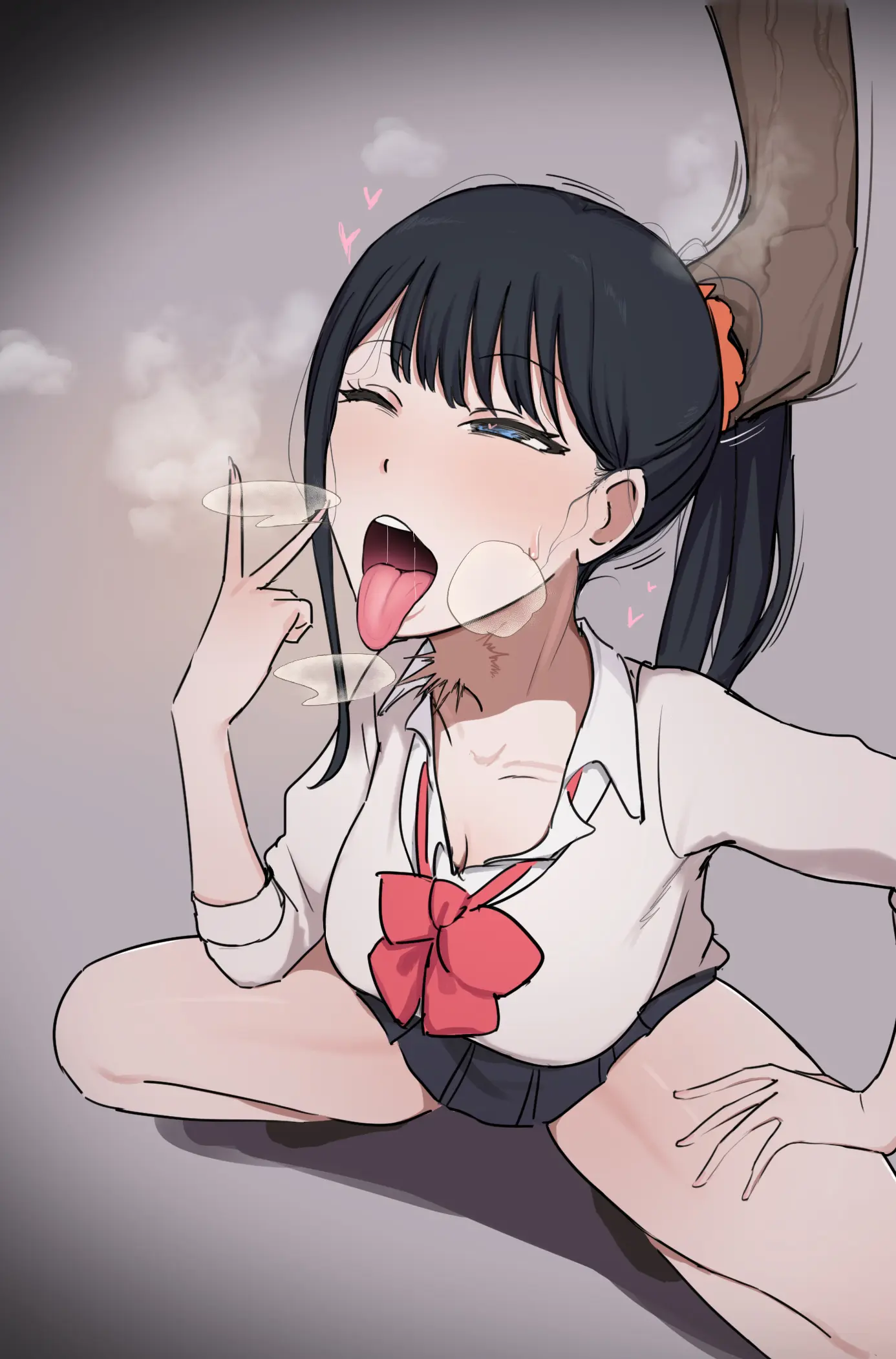 Rokka, Gakko Sabotte Kareshi No Deka 〇 N Oshaburi＋Geppu | 릿카, 대학 빼먹고 남친 대○ 빨기 + 트림