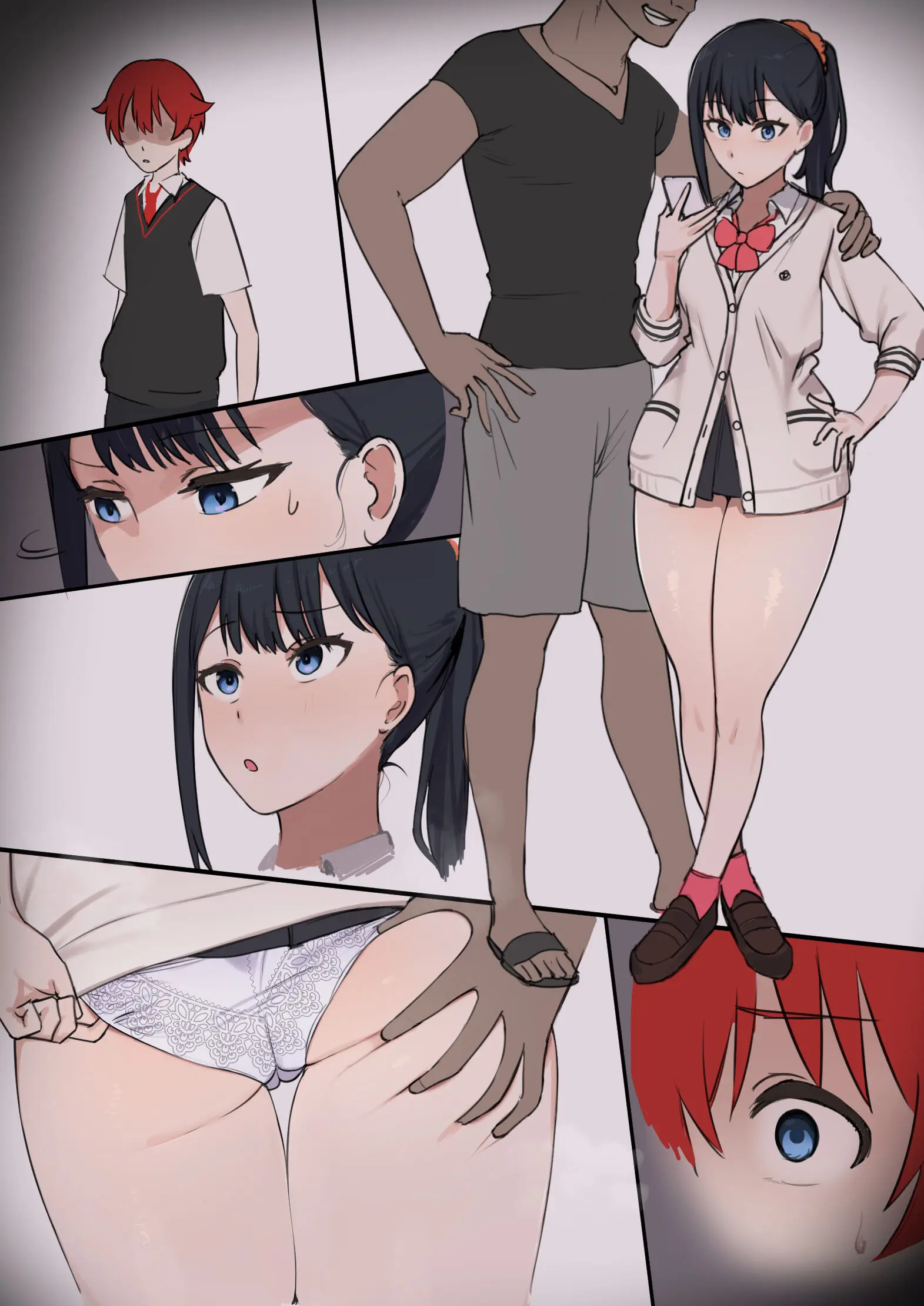 Rokka, Gakko Sabotte Kareshi No Deka 〇 N Oshaburi＋Geppu | 릿카, 대학 빼먹고 남친 대○ 빨기 + 트림