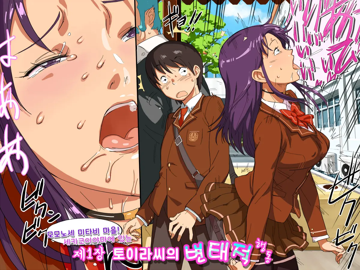 모모노세 미타비 마을! 세키코이야마에 있는 토이라씨의 변태적 행동