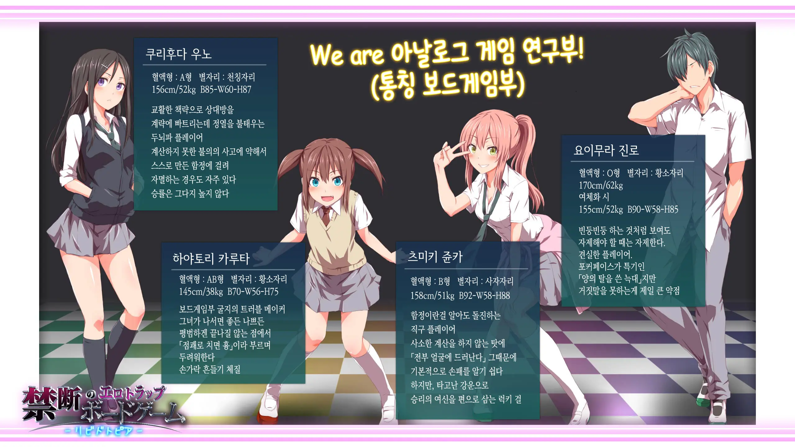 Kindan No Ero Trap Board Game -Libidotopia-
