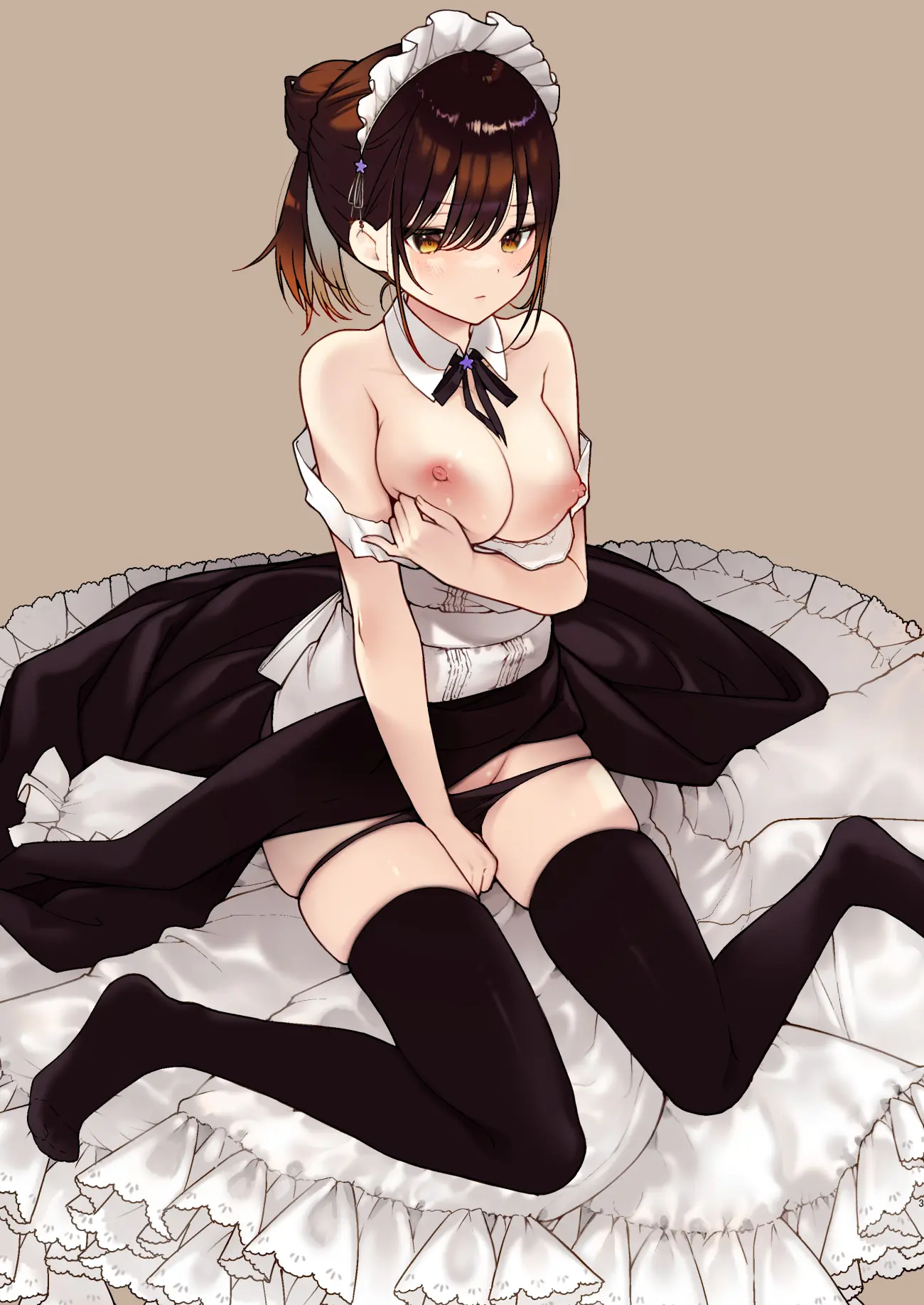 Jitome Maid-San To Love Love Ecchi | 차가운 눈 메이드 씨와 러브러브 엣찌