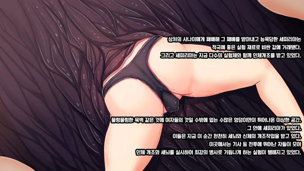 Senhime Bad Ending 1 -Cool Heroine Buzama Haiboku CG Shuu-