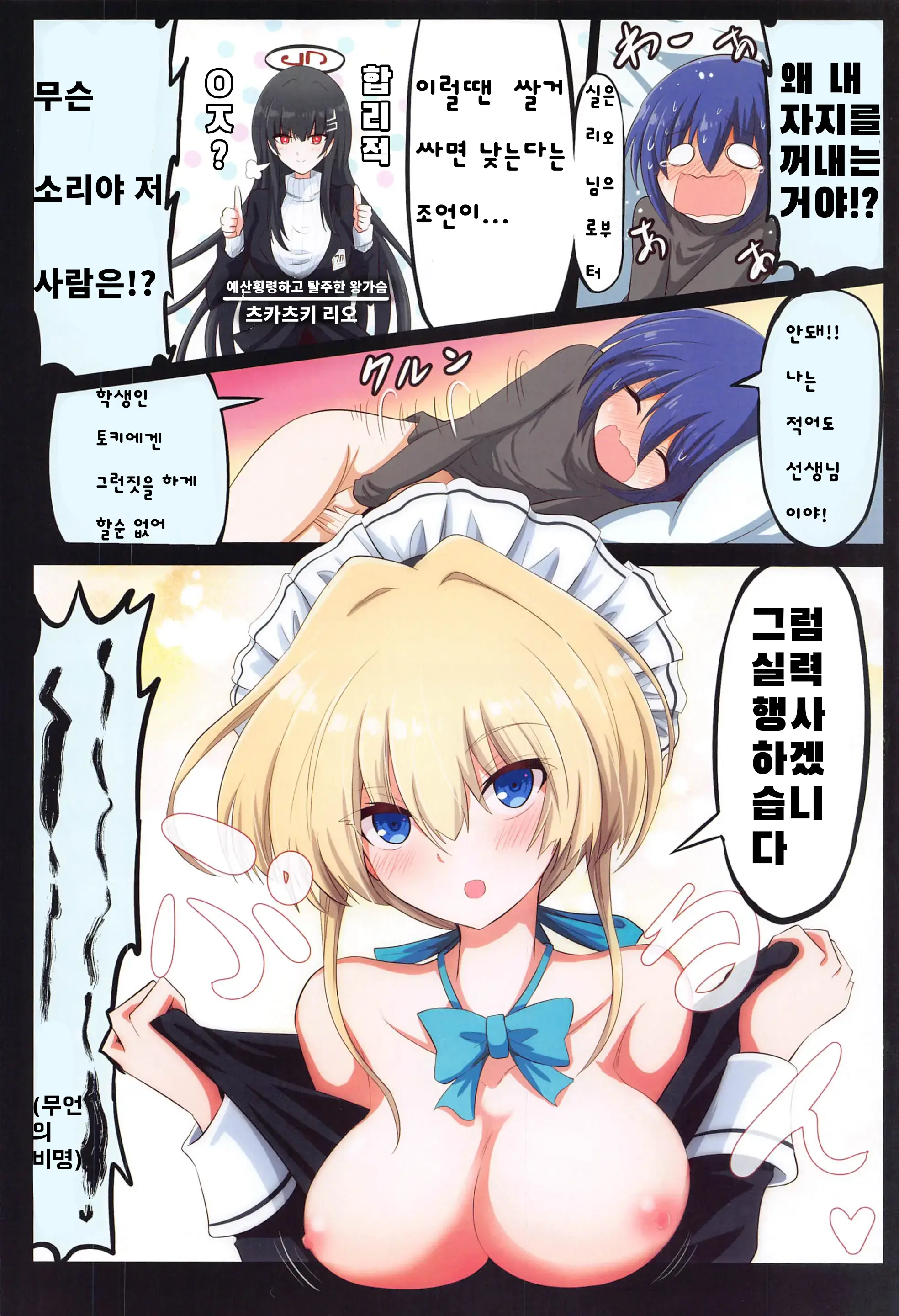 BlueArch Ecchi Goudoubon | 블루아카 엣찌 합동본
