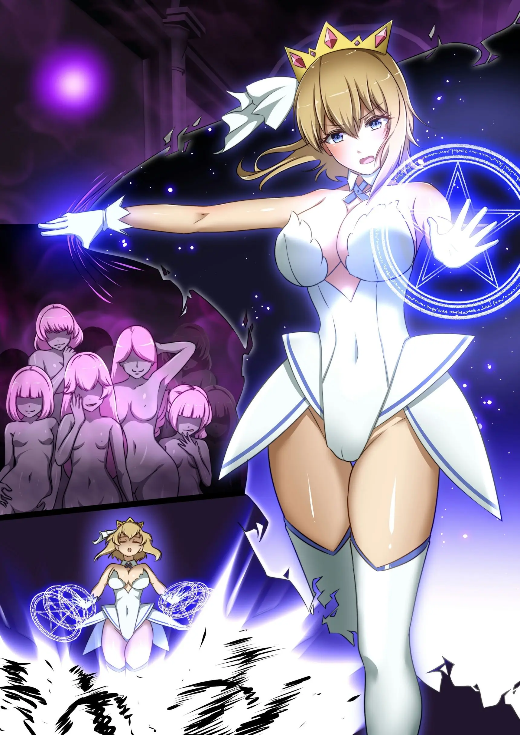Shinmai Megami Ga Ecchi Na Teki To Tatakatte Haiboku Suru Hanashi