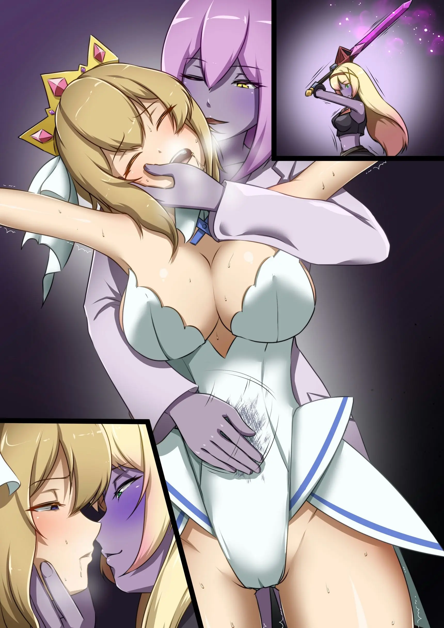 Shinmai Megami Ga Ecchi Na Teki To Tatakatte Haiboku Suru Hanashi