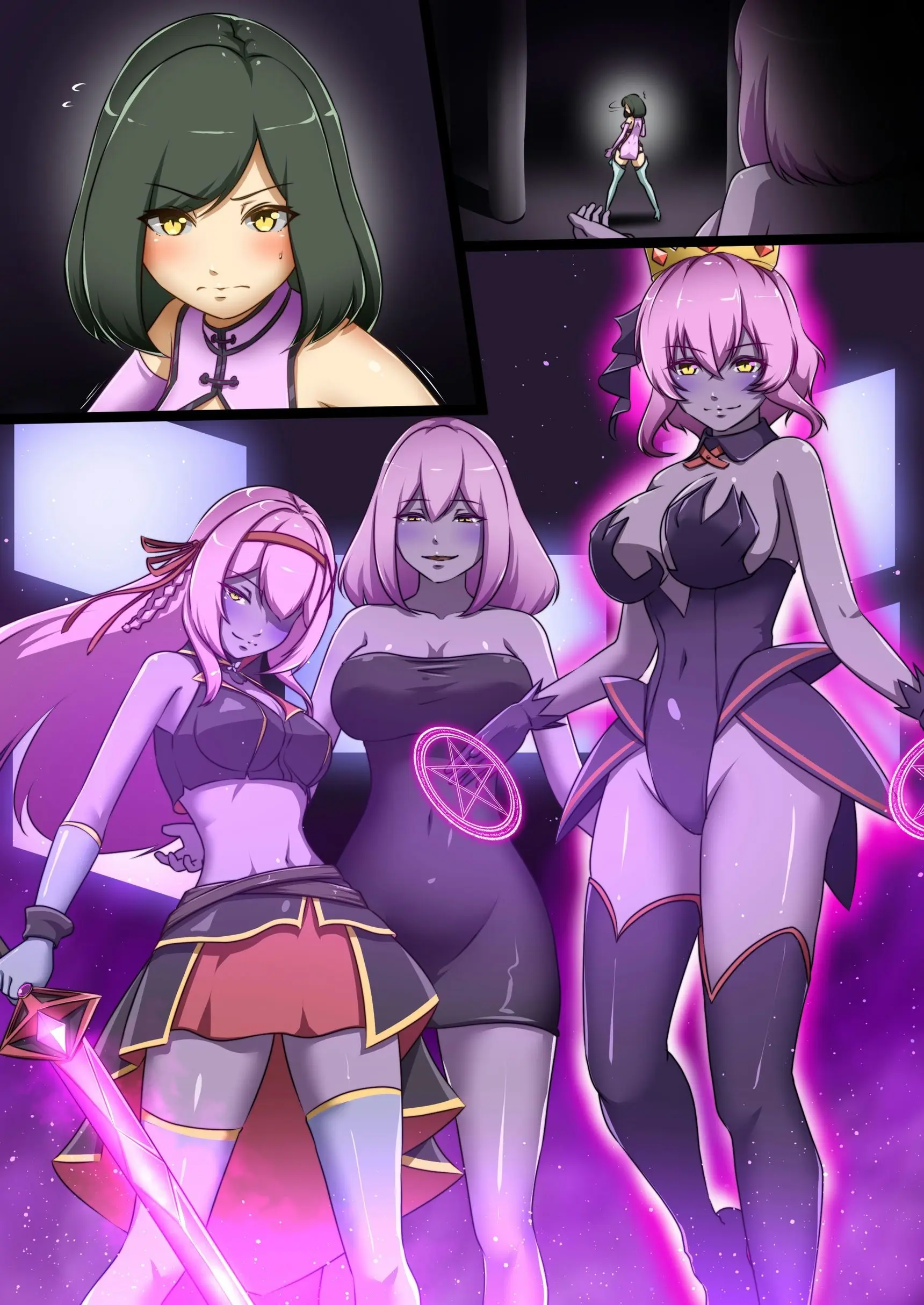 Shinmai Megami Ga Ecchi Na Teki To Tatakatte Haiboku Suru Hanashi