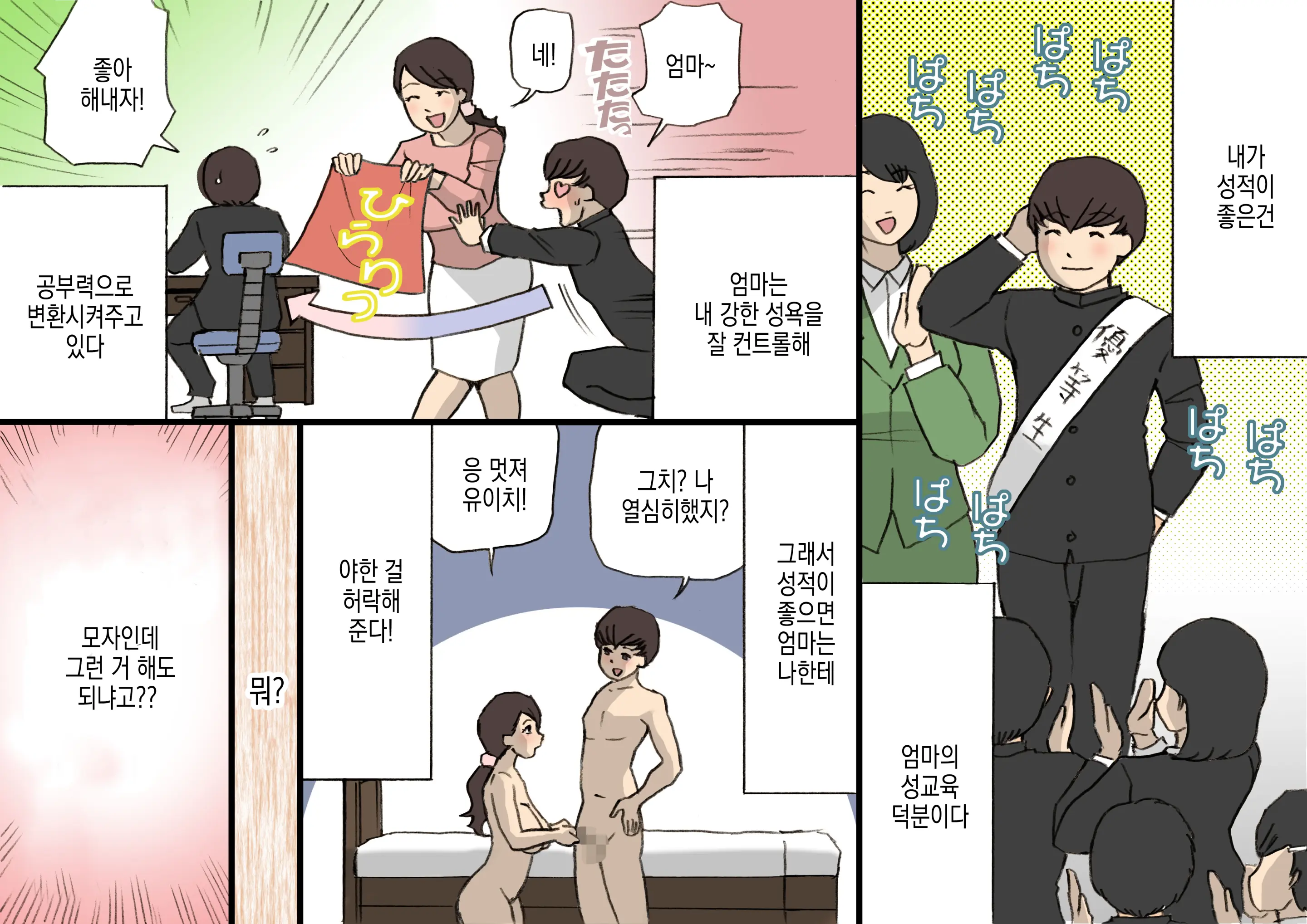 Okaa-San Wa Homete Nobasu Kyouiku Houshin 2 Ninkatsu Kyouiku Hen | 어머니는 칭찬해서 키우는 교육방침 2 임신활동 교육편