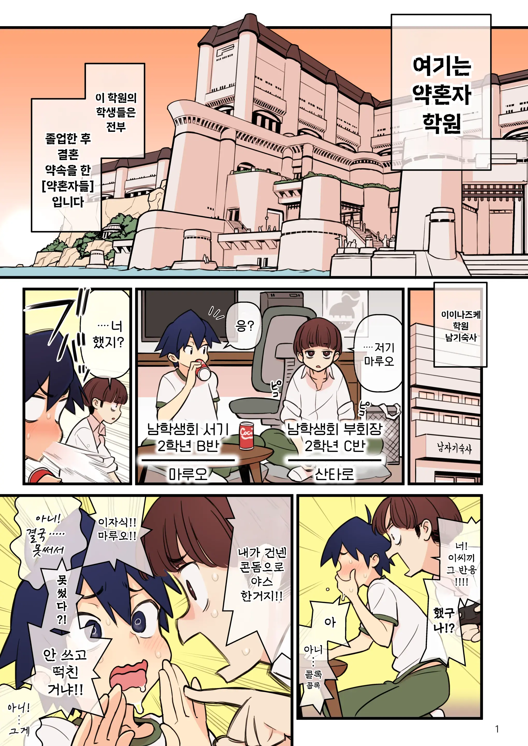 Kakuzato 약혼자 학원 1~3 모음집