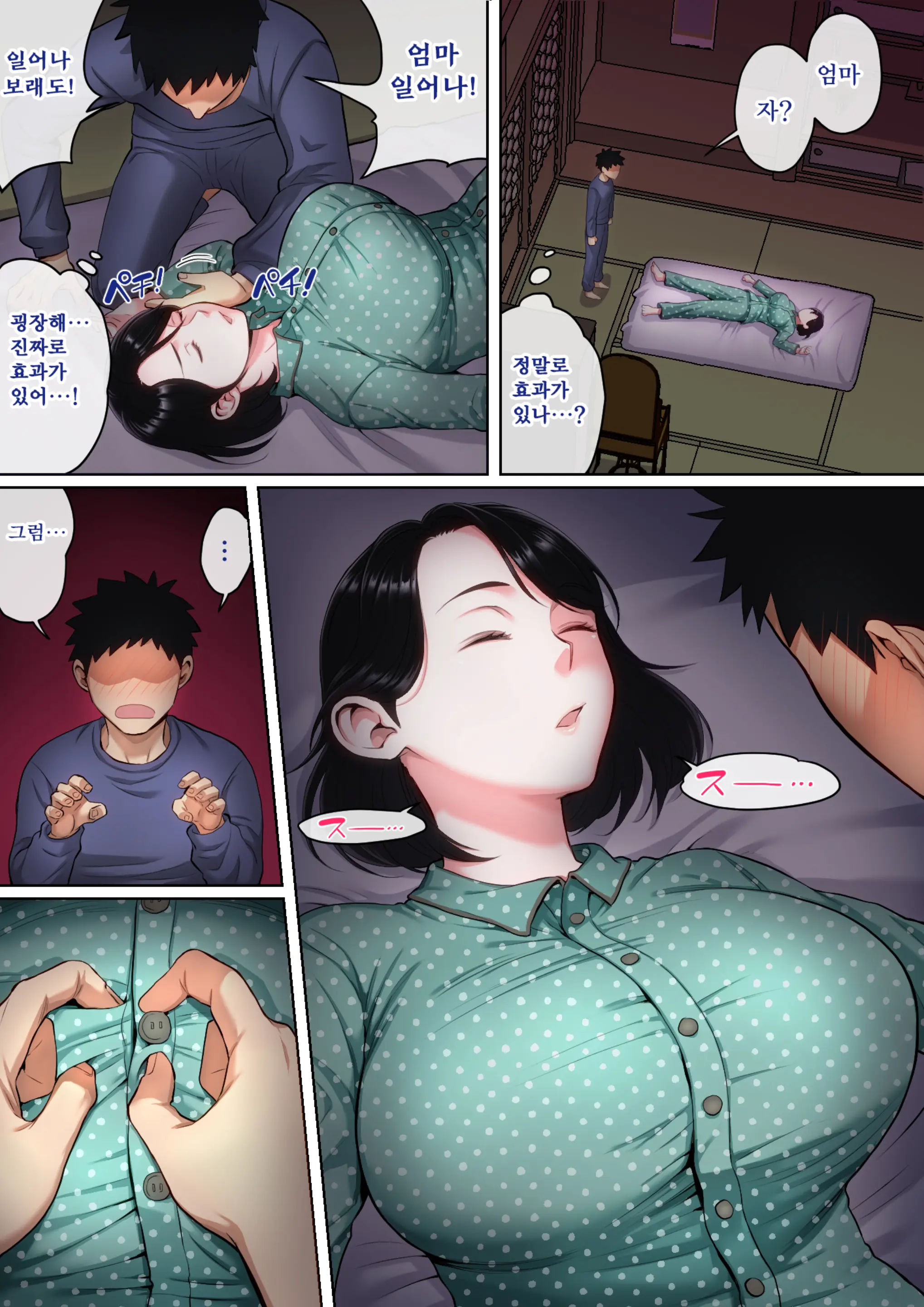 Neteiru Okaa-San O Yaritai Houdai! | 잠든 어머니와 실컷 하고 싶어