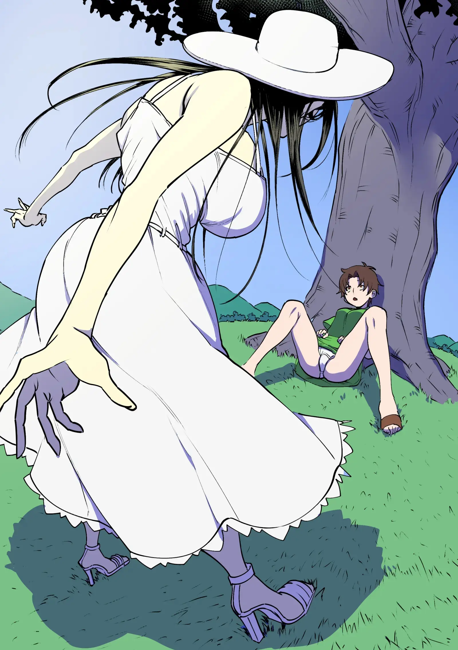 Eien Ni Tsuzuku Natsu ~Futanari Kaii X Shoujo~ | 영원히 계속되는 여름 ~후타나리 괴이 X 소녀~