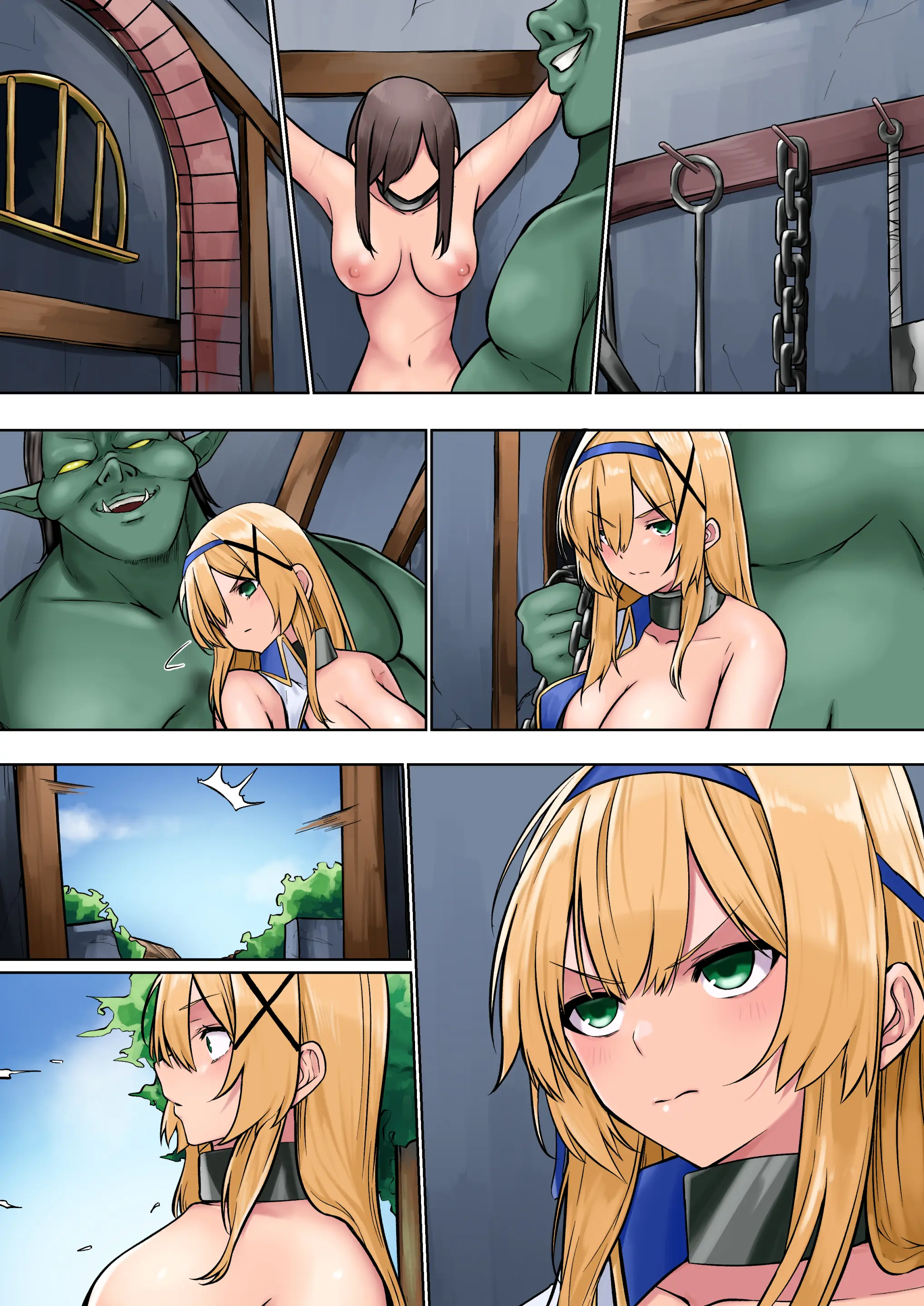 Himekishi Alicia No Junan -Orc-Sama Wa Himekishi O Tsukaima Ni Shitai- | 공주 기사 앨리시아의 시련 - 오크 님은 공주 기사를 사역마로 삼고 싶어 하신다