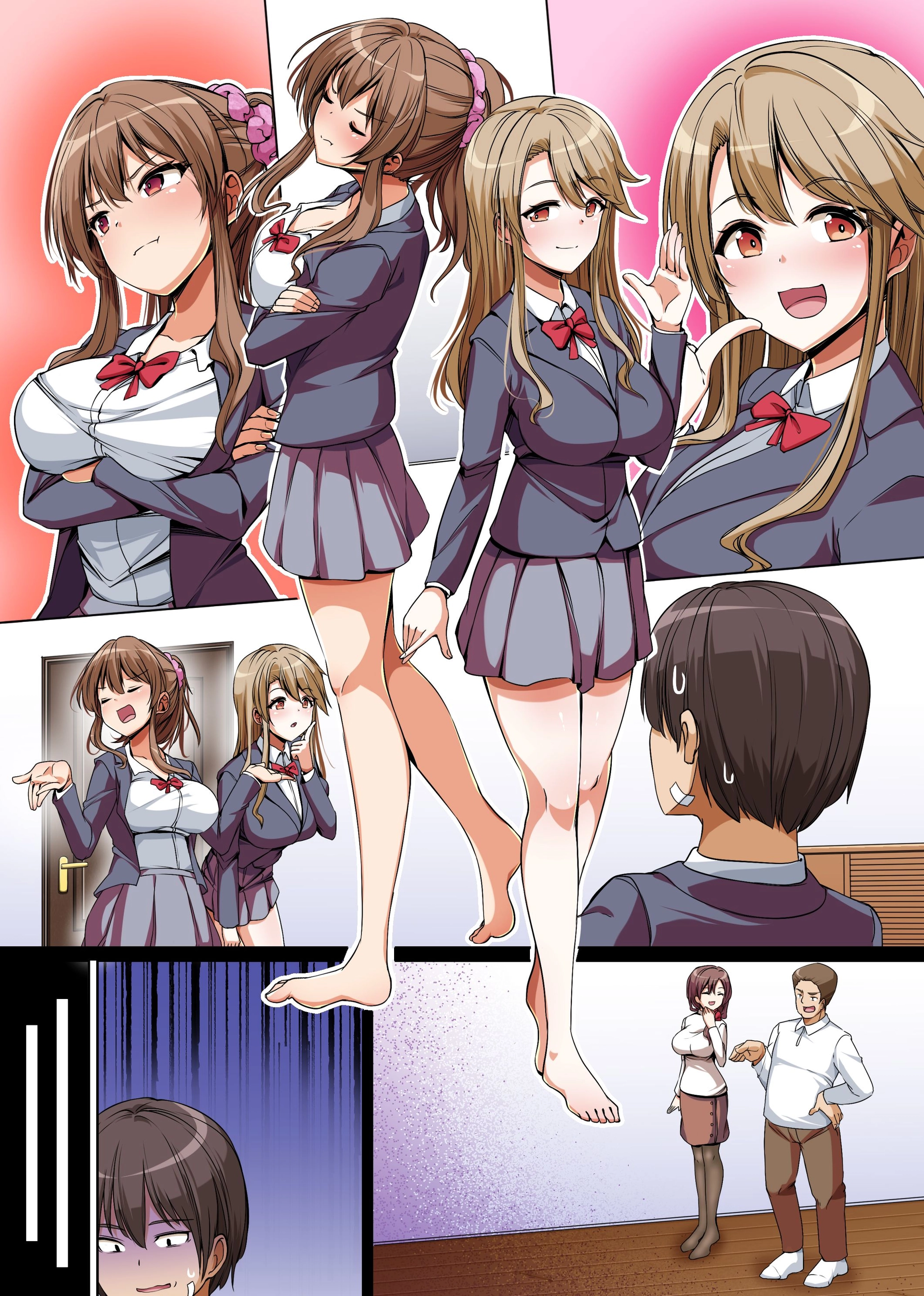 Gishimaidon De Datsu Doutei! Chichioya Ga Saikon Shitara Ijimekko Ga Gimai Ni Natta ~Anta Wa Atashi No Nanda Kara, Sassato Kimochi Yoku Sasenasai Yo Ne!~ | 의자매덮밥으로 동정 탈출!