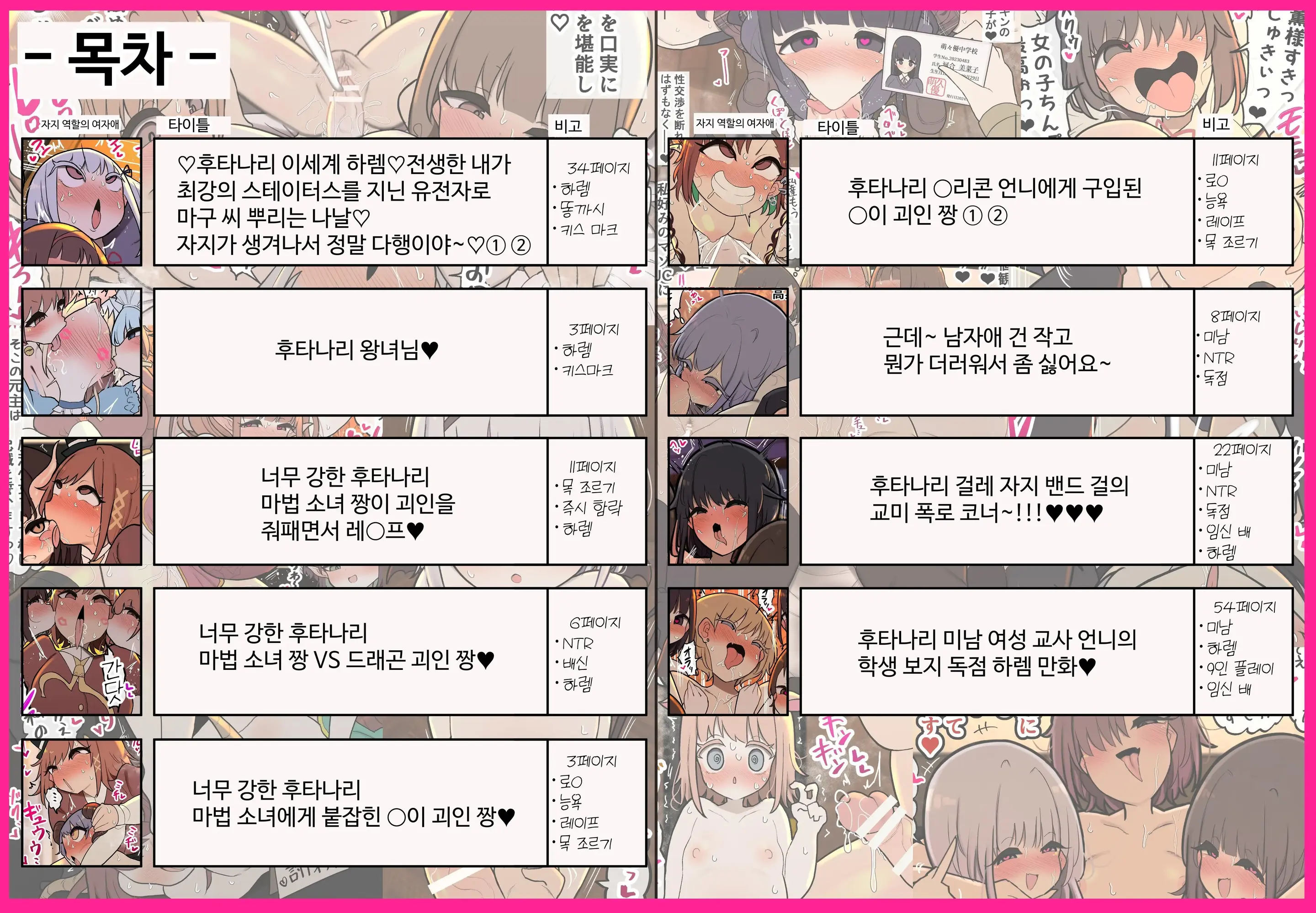 Atama No Warui Futanari Mangasyu 5 Honme | 무뇌 후타나리 만화집 5번째