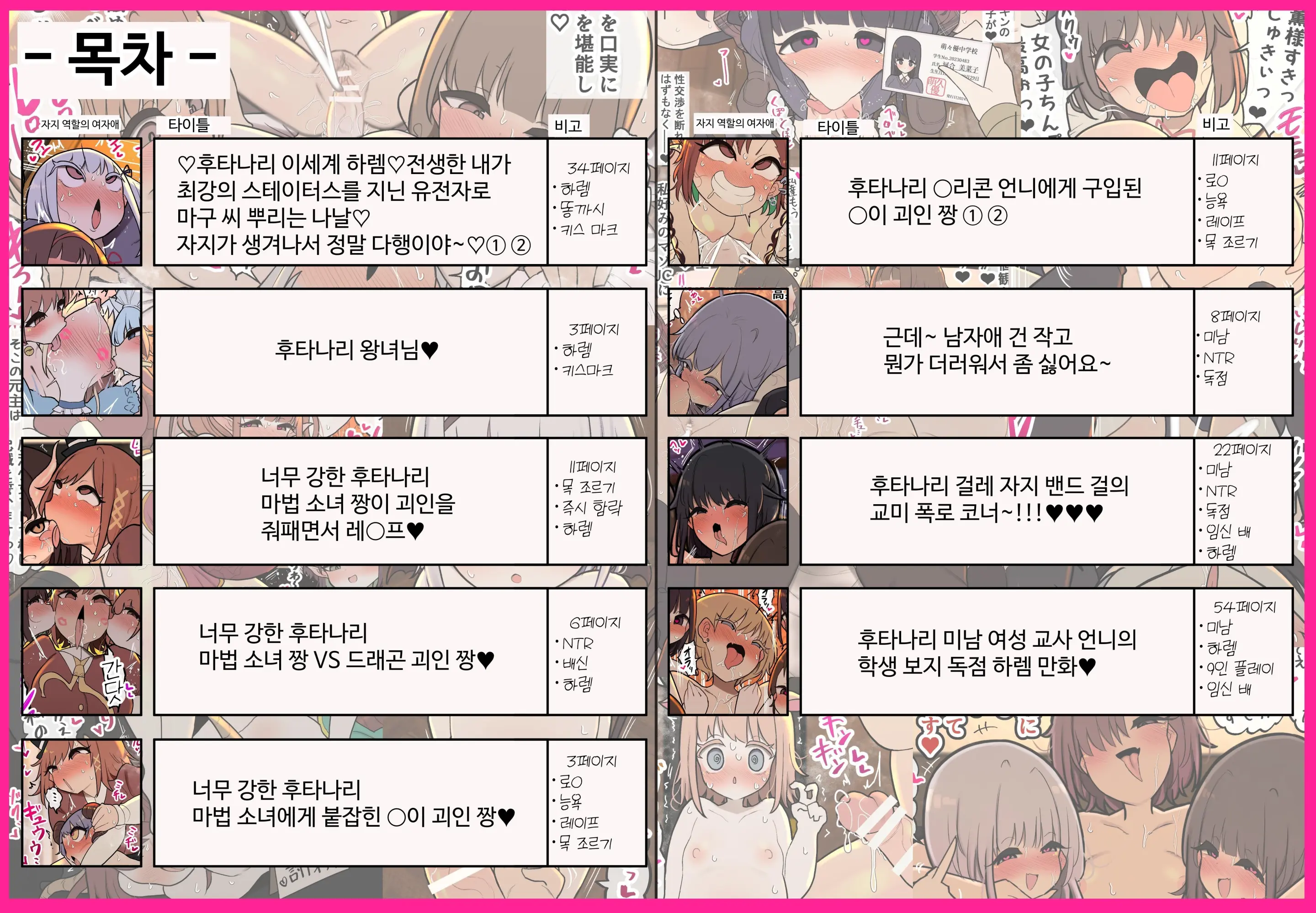 Atama No Warui Futanari Mangasyu 5 Honme | 무뇌 후타나리 만화집 5번째