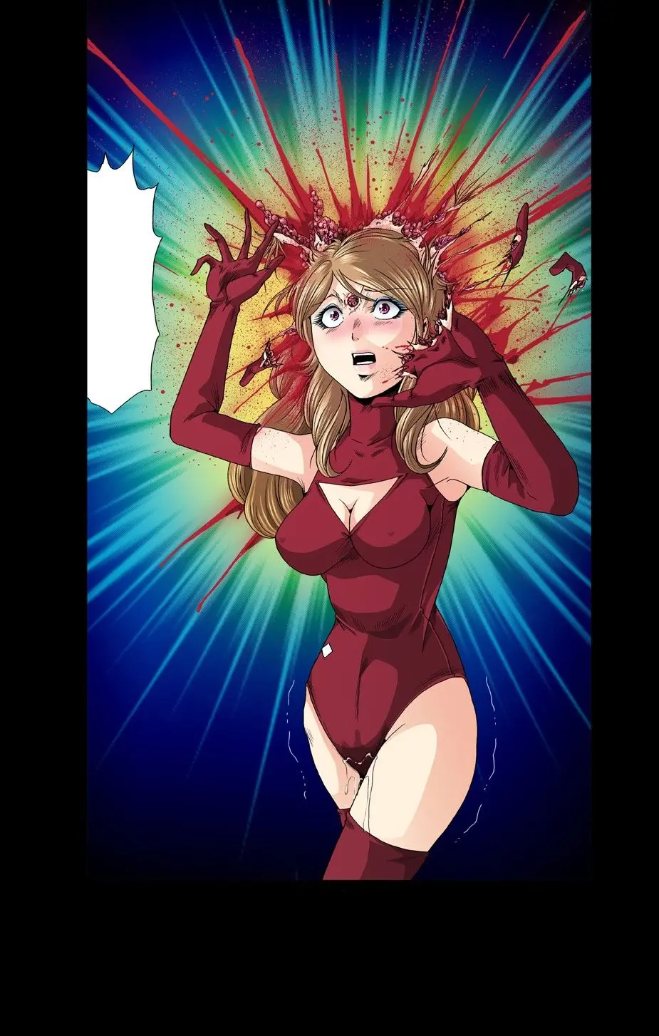 Aka Leotard Onna Sentouin Kikaijuukan | 붉은 레오타드 여전투원을 기계총간