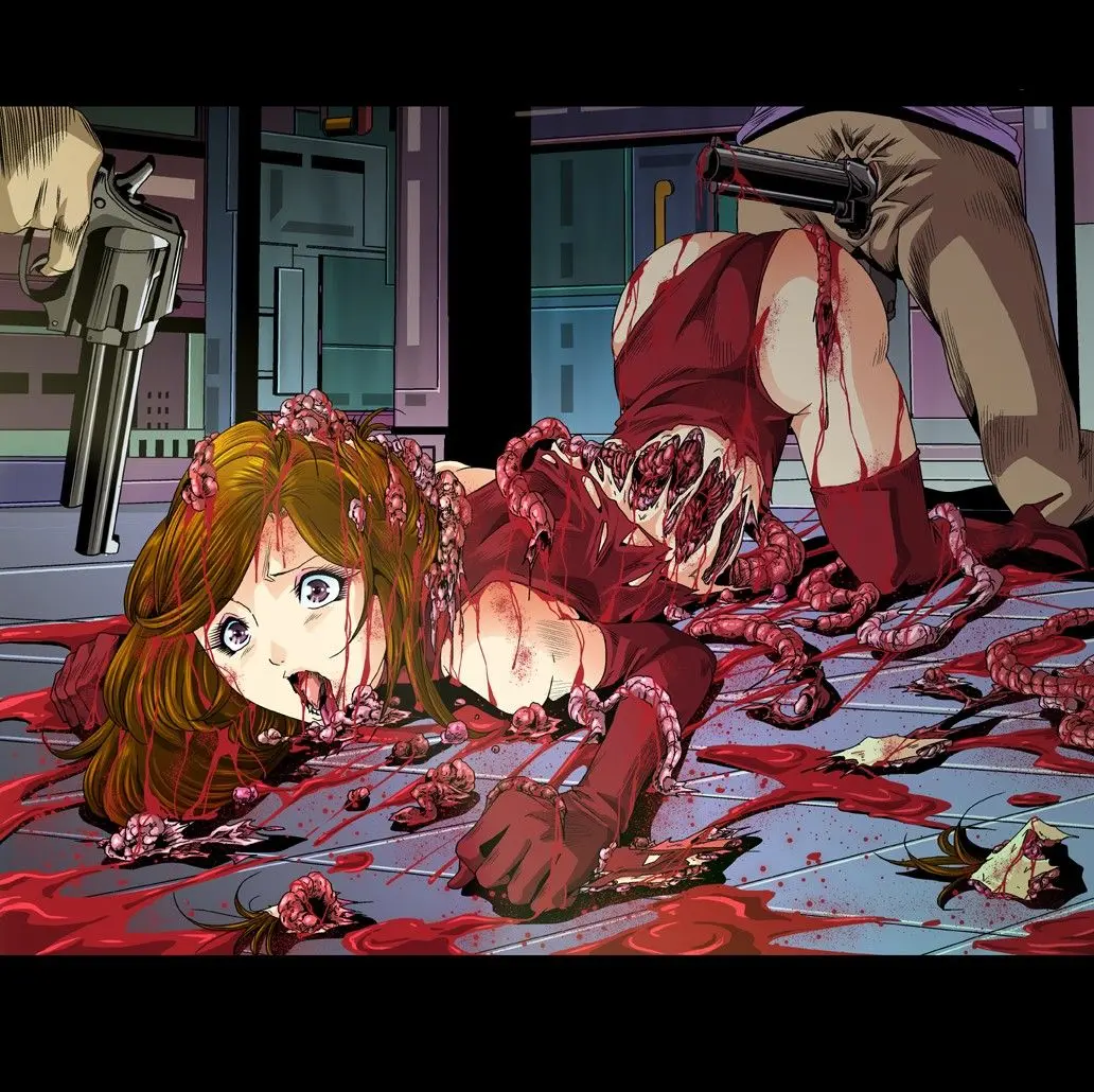 Aka Leotard Onna Sentouin Kikaijuukan | 붉은 레오타드 여전투원을 기계총간