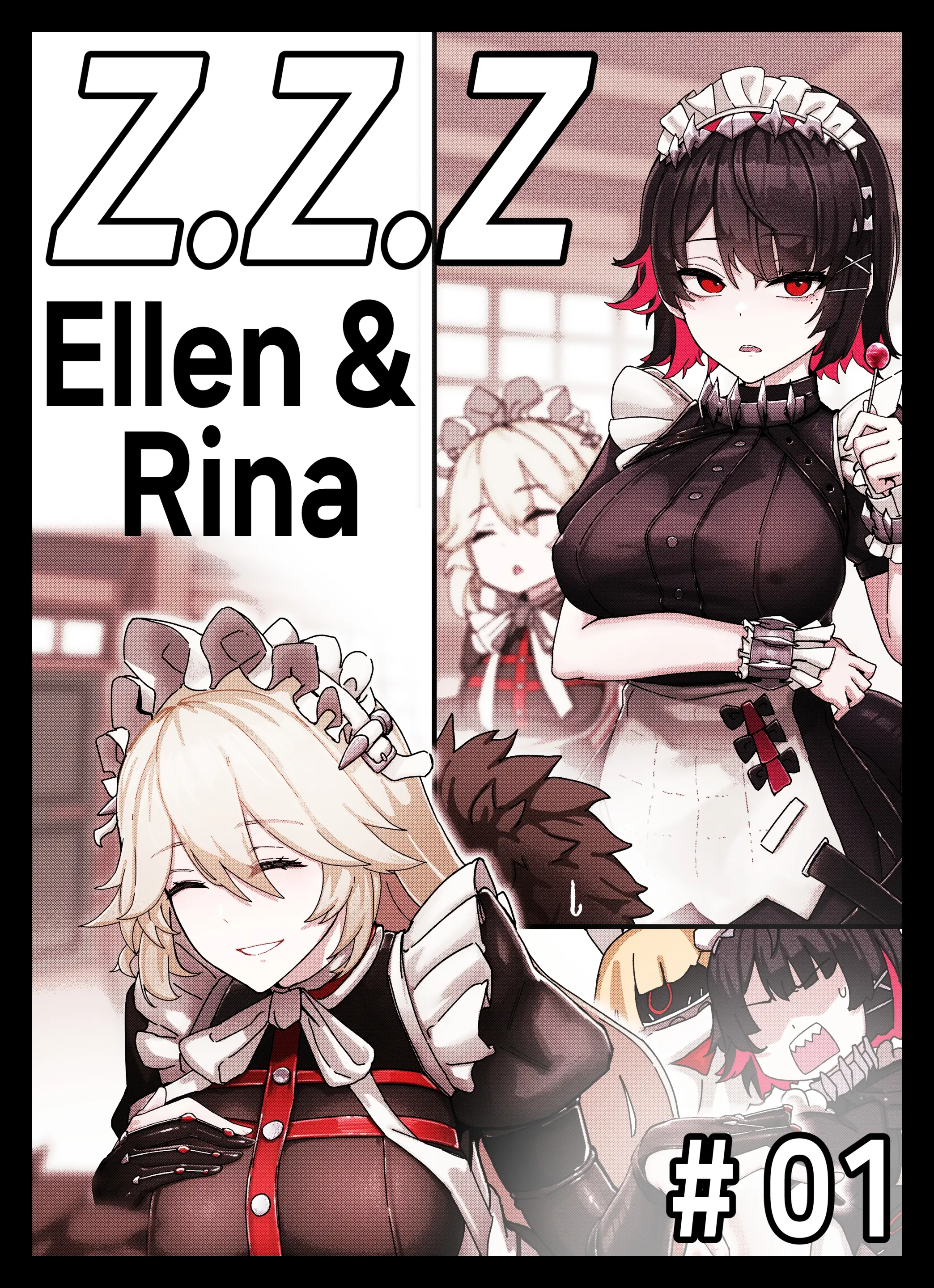 Z.Z.Z #01 Ellen & Rina (Decensored)