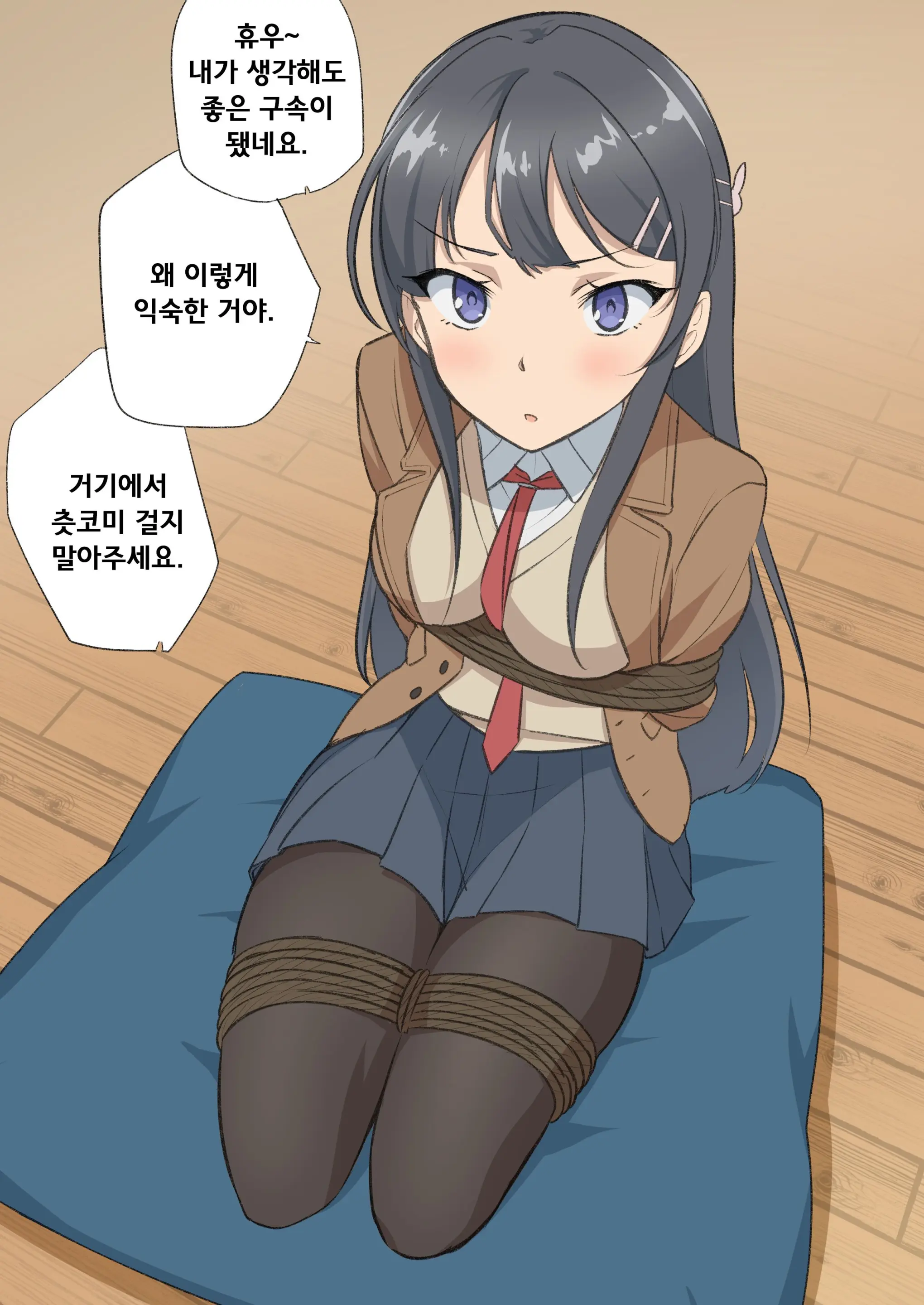 Seishun Buta Yarou Wa Bunny Girl Senpai Wo Shibatte Mitai | 청춘 돼지는 바니걸 선배를 묶어보고 싶다
