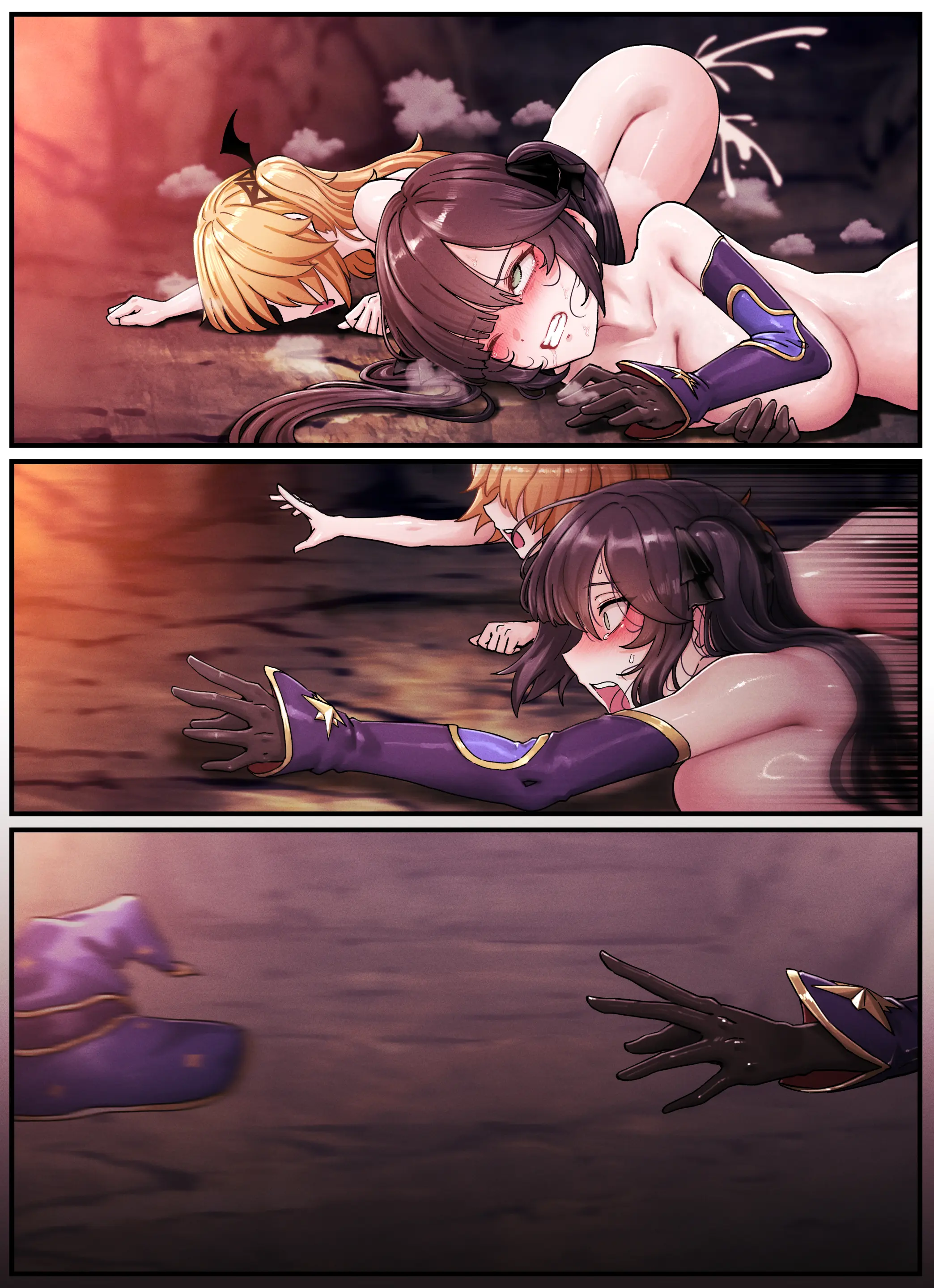 Teyvat Gravure #10: Mona & Fischl GOBLIN Impact